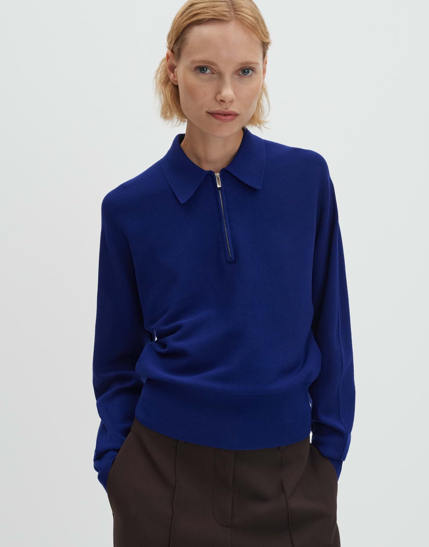 Someday Damen Pullover Electric Blue