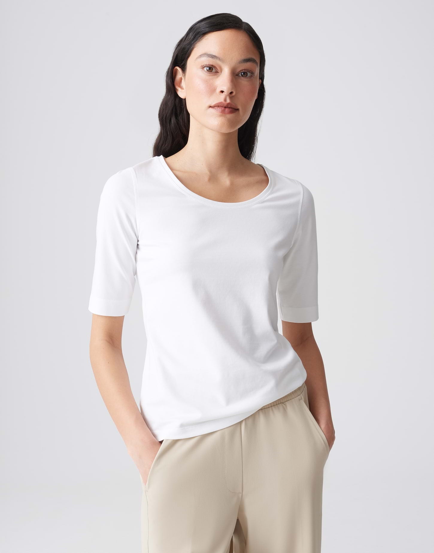 Opus Damen T-Shirts White