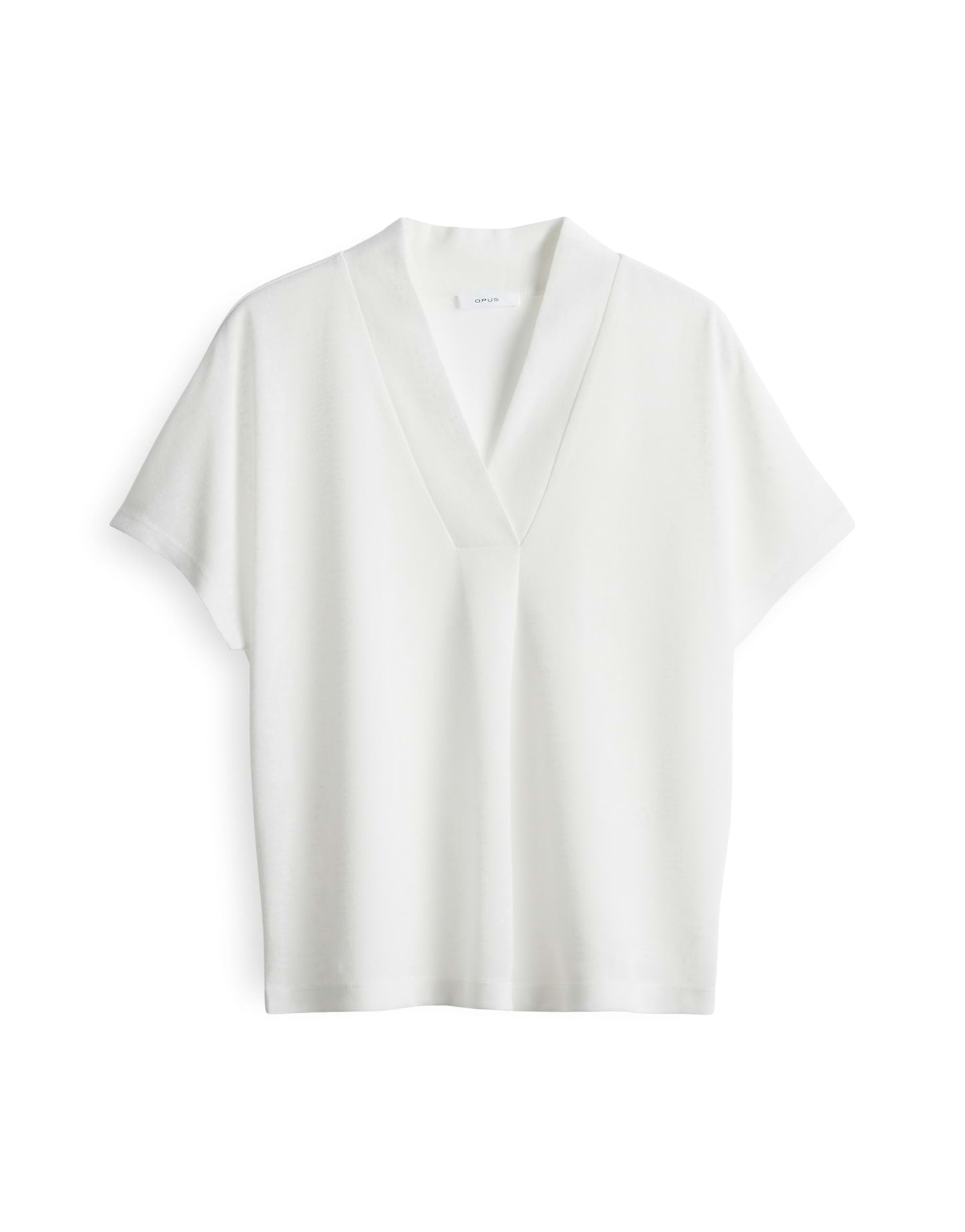 Opus Damen T-Shirts Milk