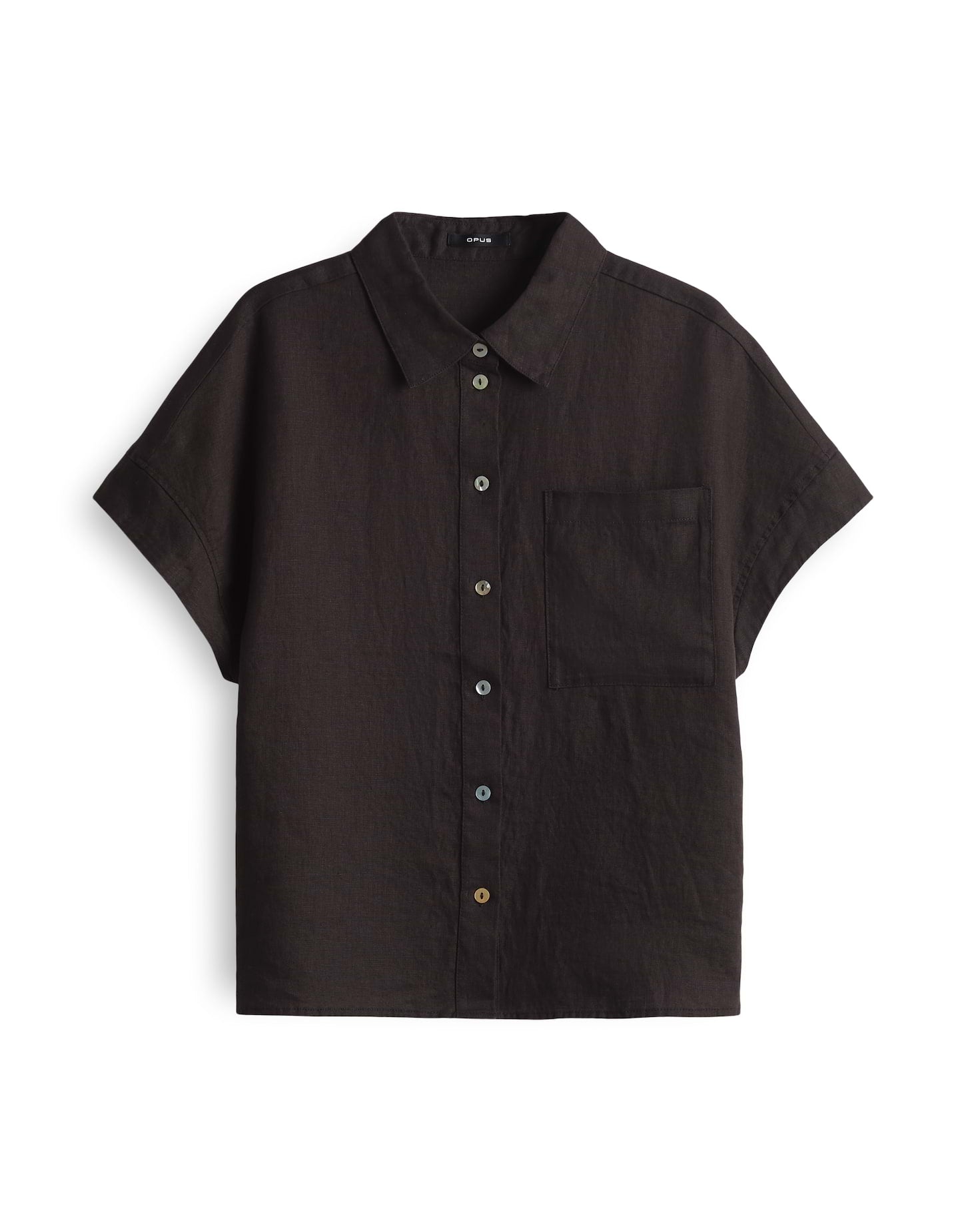 Opus Damen Blusen Midnight Brown