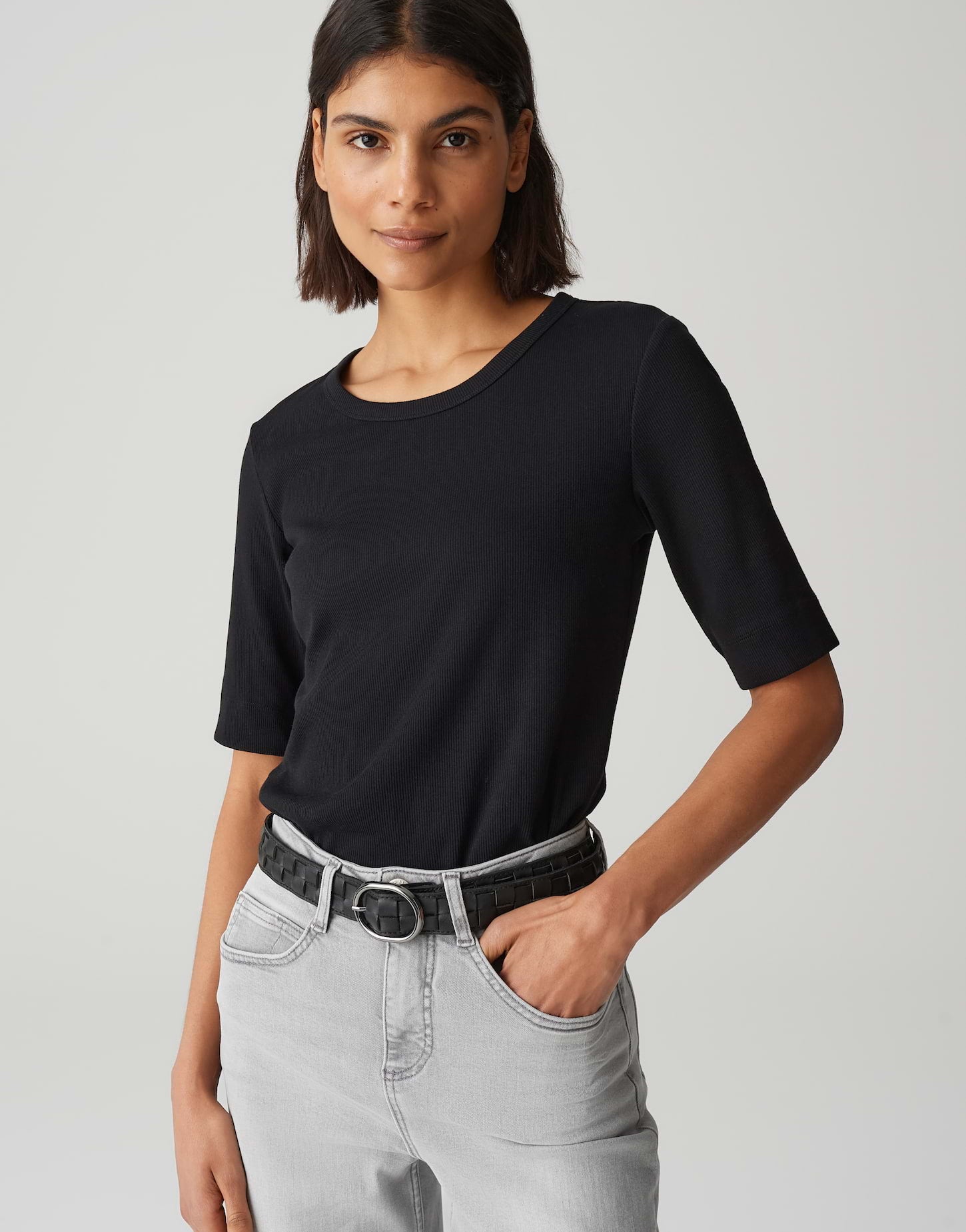 Opus Damen T-Shirts Black