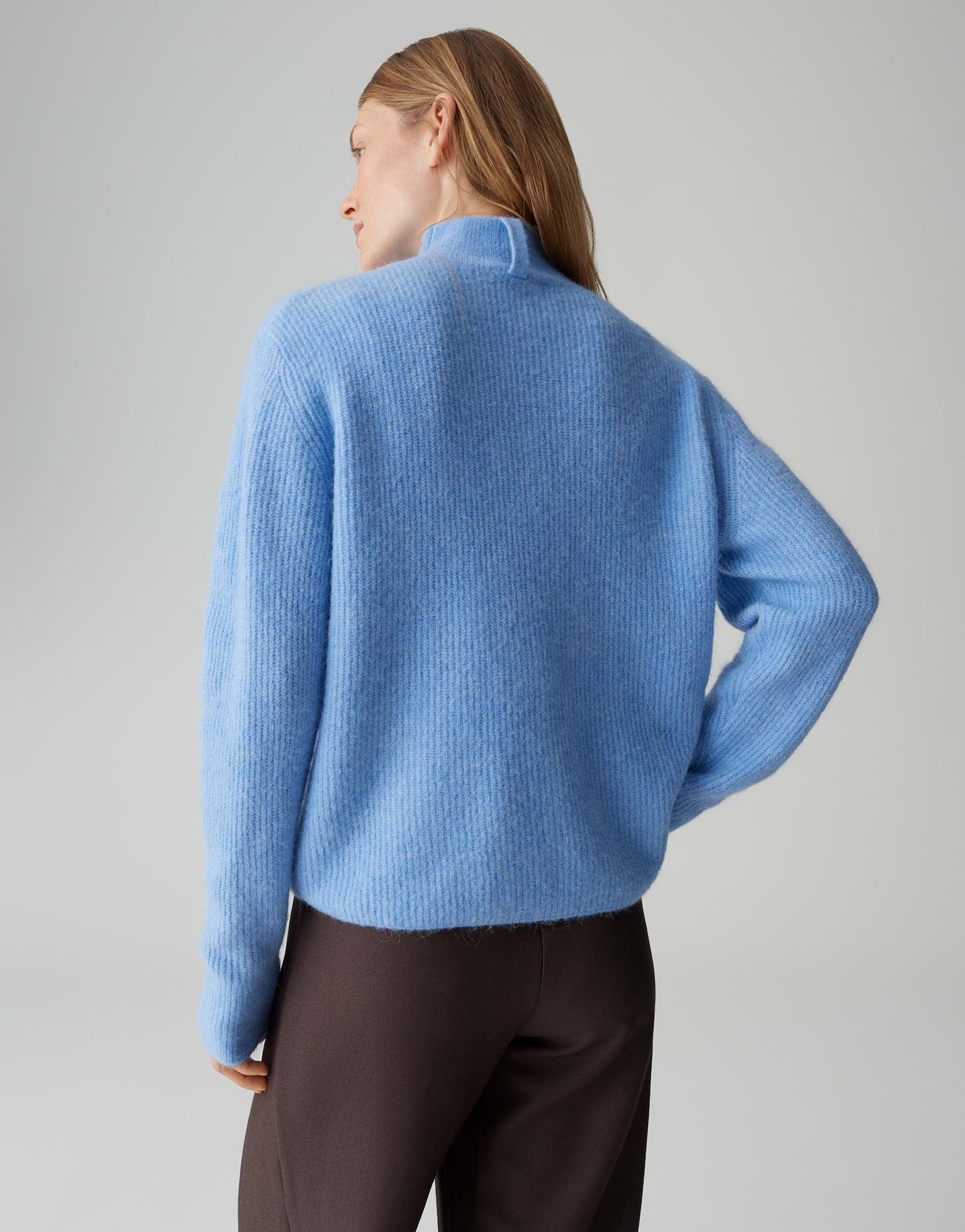 Opus Damen Pullover Water Blue