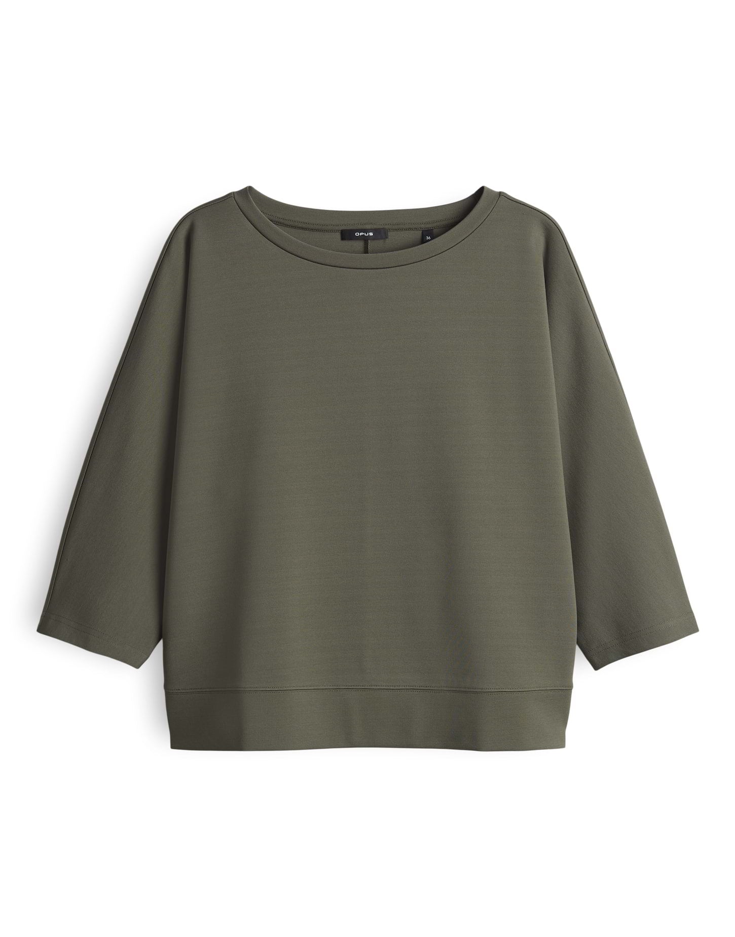 Opus Damen T-Shirts Olive Leaf