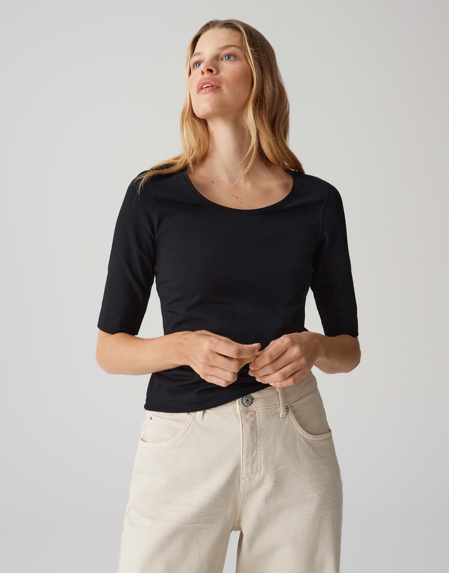 Opus Damen T-Shirts Black