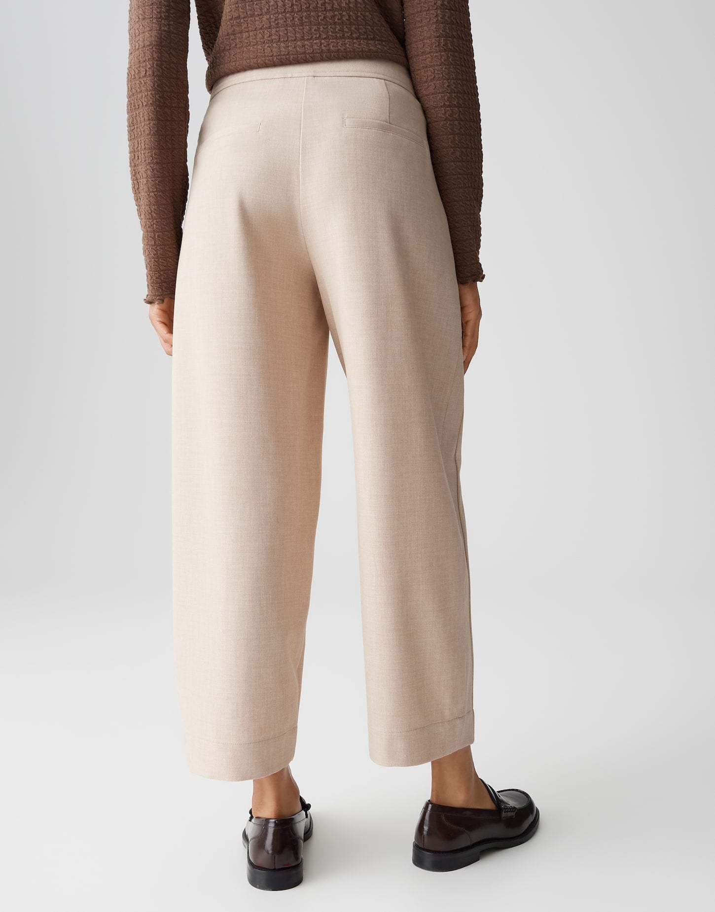 Opus Damen Hosen Macadamia