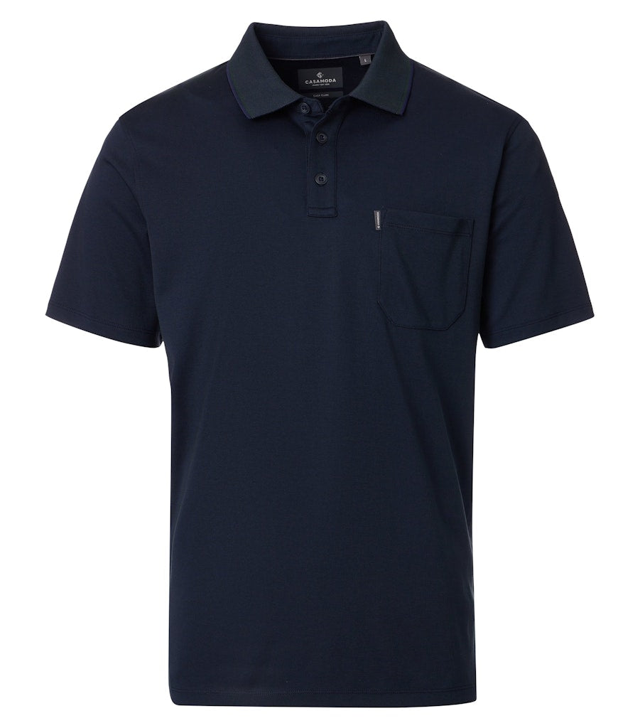 Casa Moda Herren Polo-Shirts Blau
