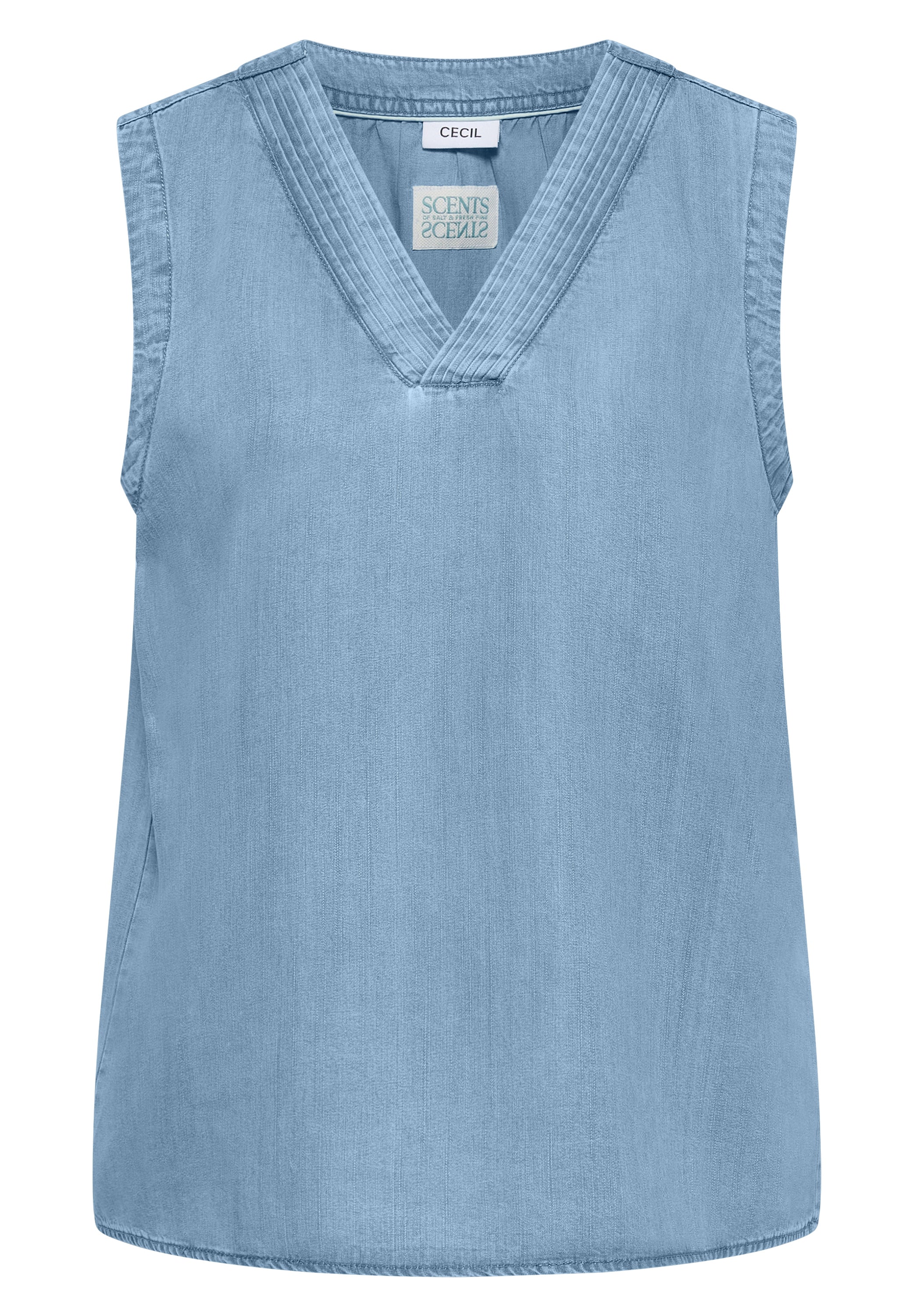 Cecil Damen Blusen Light Blu
