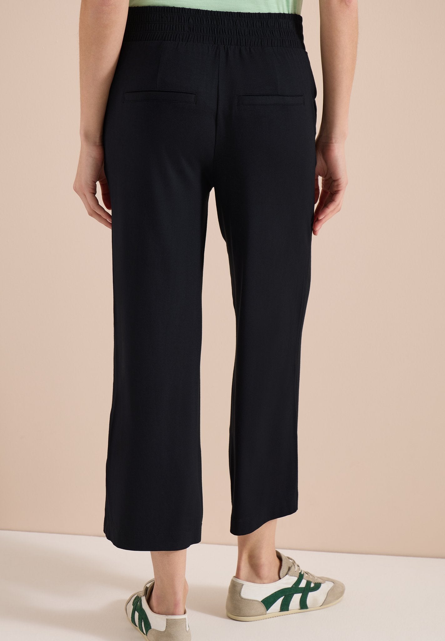 Cecil Damen Hosen Black