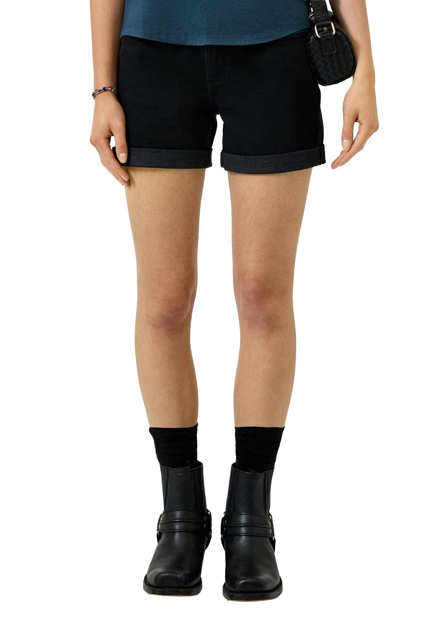 QS by S.Oliver Damen Hosen Grey/Black