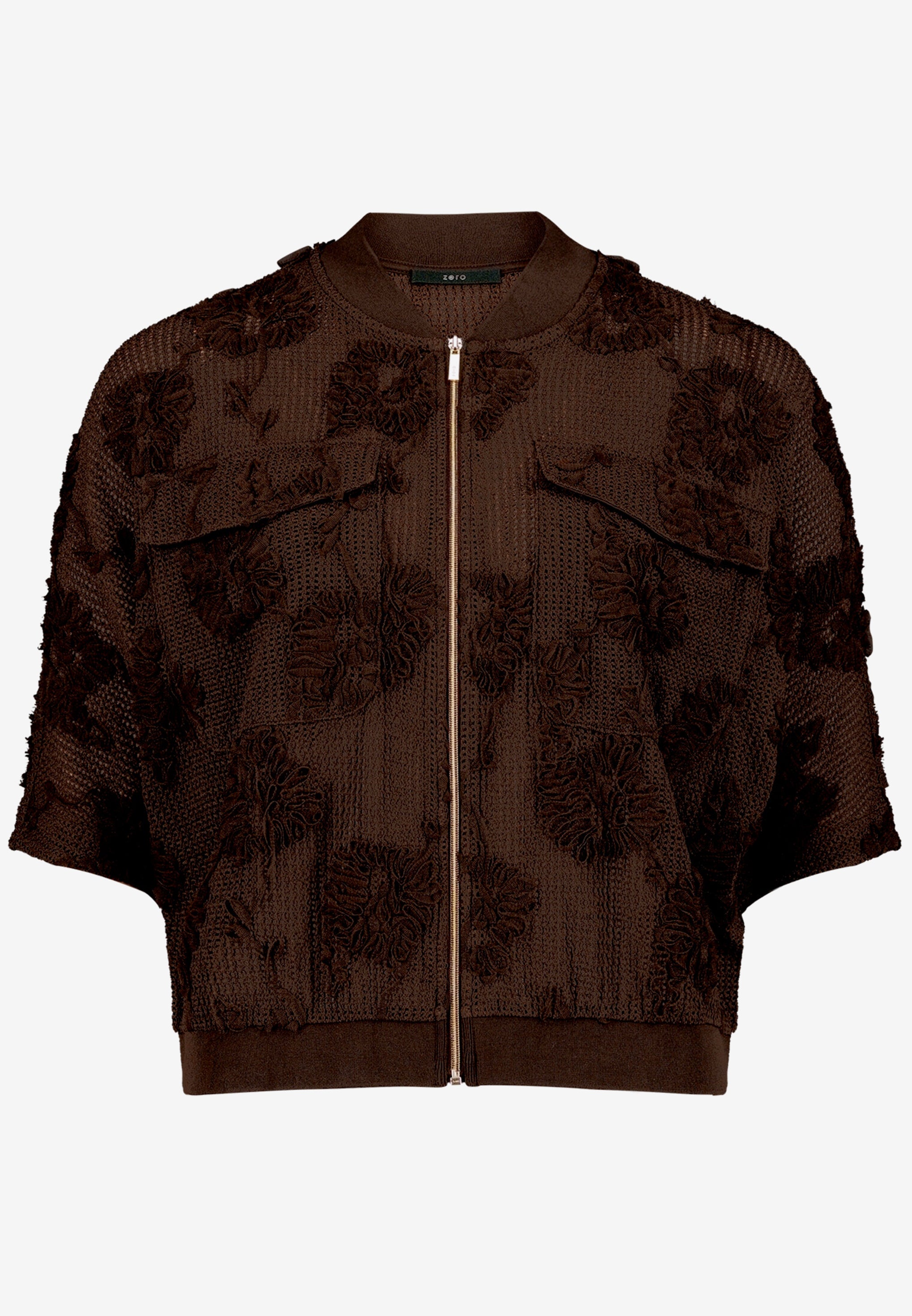 Zero Damen Blazer Chocolate Plum