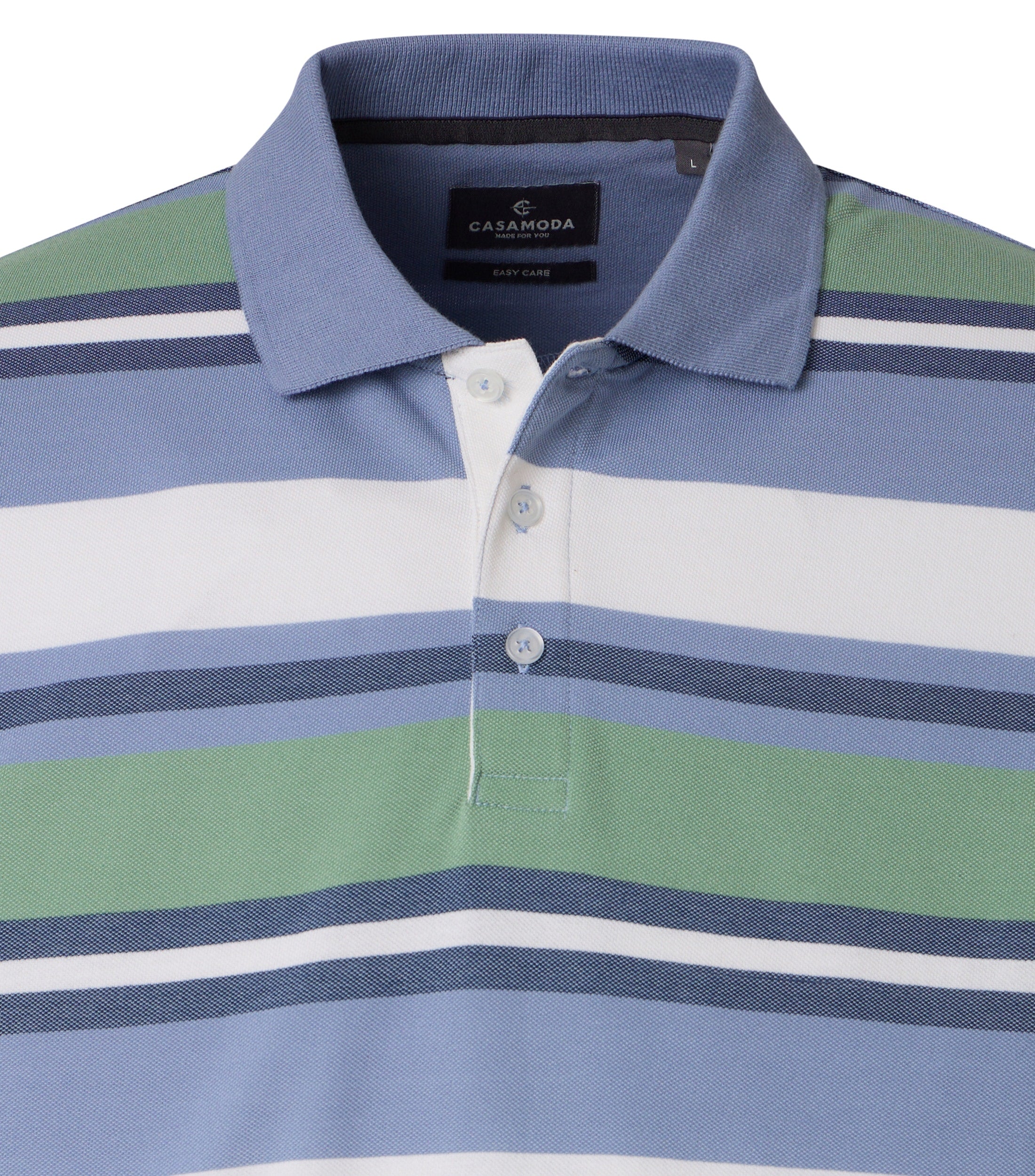 Casa Moda Herren Polo-Shirts Aqua Bis Pe