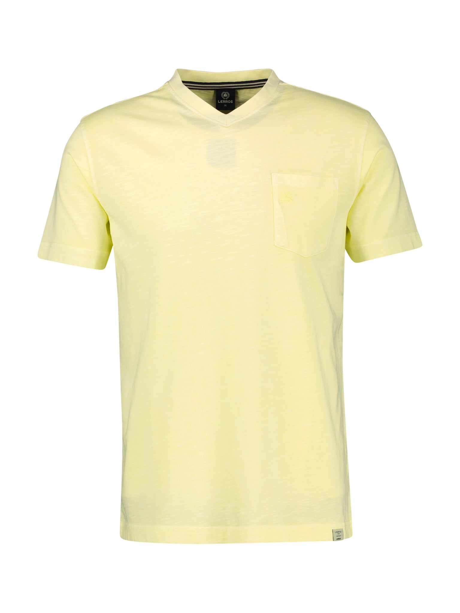 Lerros Herren T-Shirts kurz Lemon Water