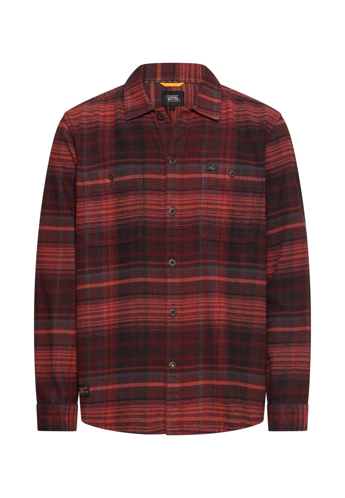 Camel active Herren Hemden Terra Red
