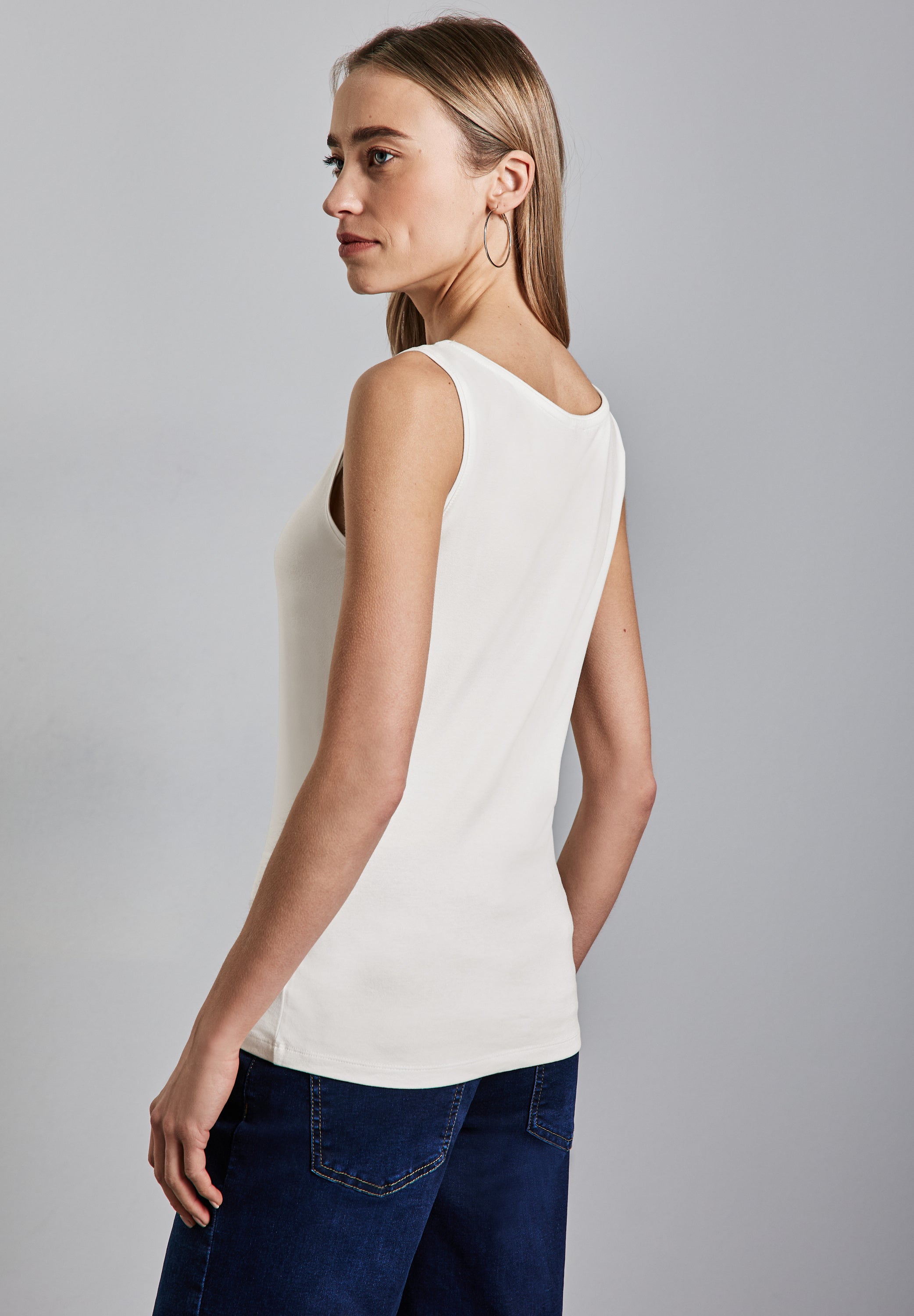 Street One Damen T-Shirts Off White