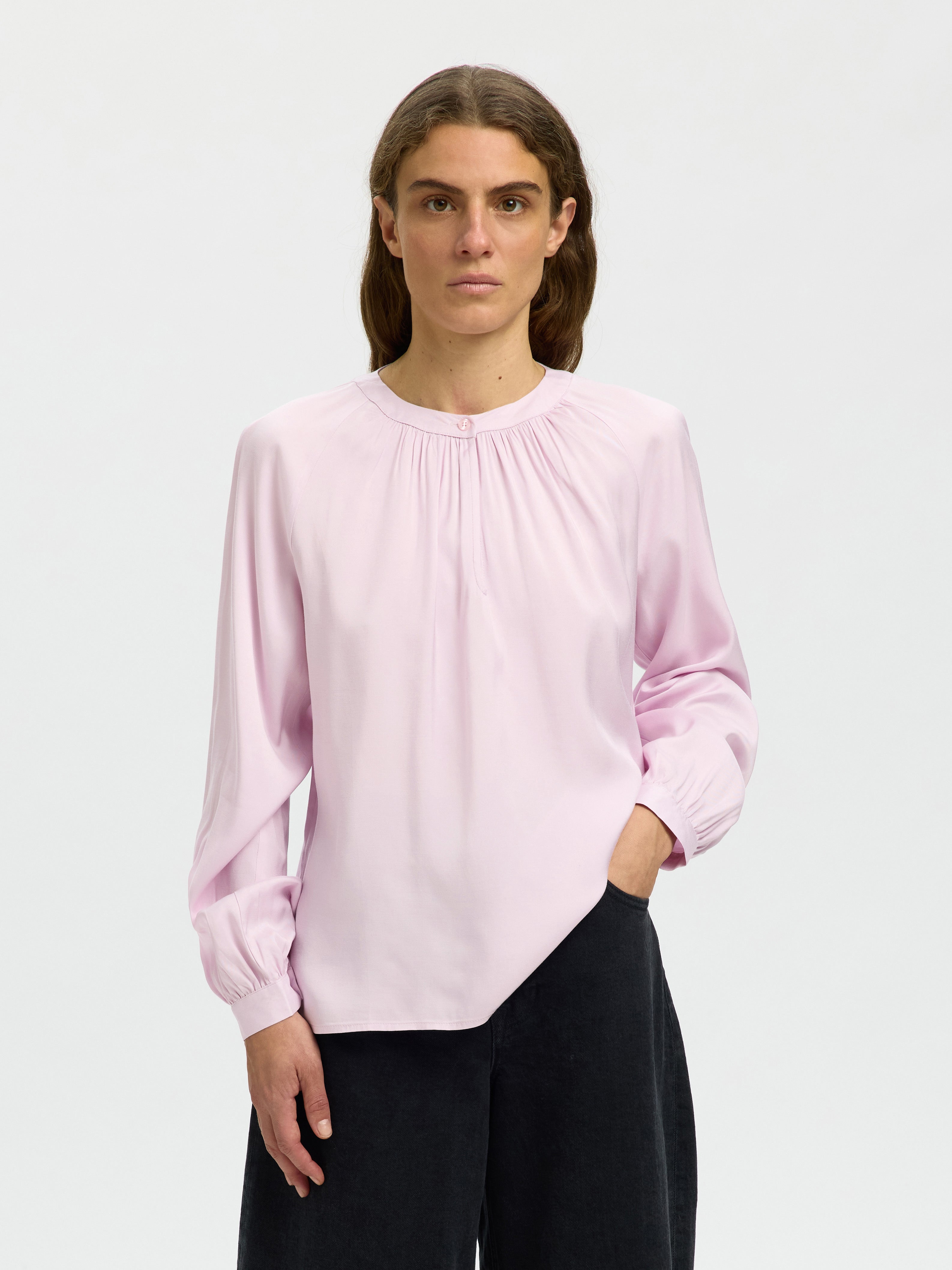Selected Femme Damen Blusen Winsome Orchid