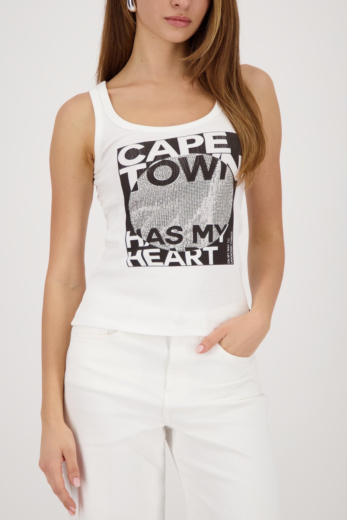 Monari Damen Tops Off-White