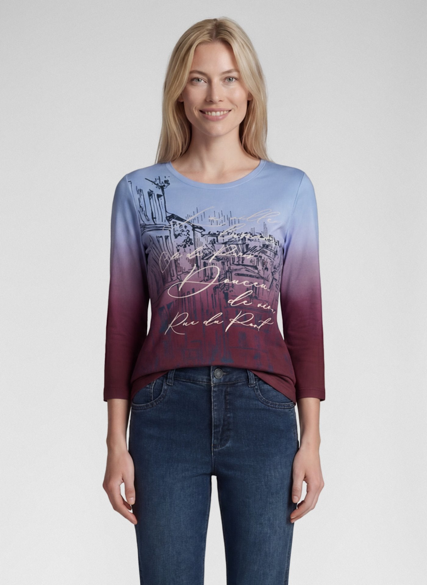Rabe Damen T-Shirts Merlot