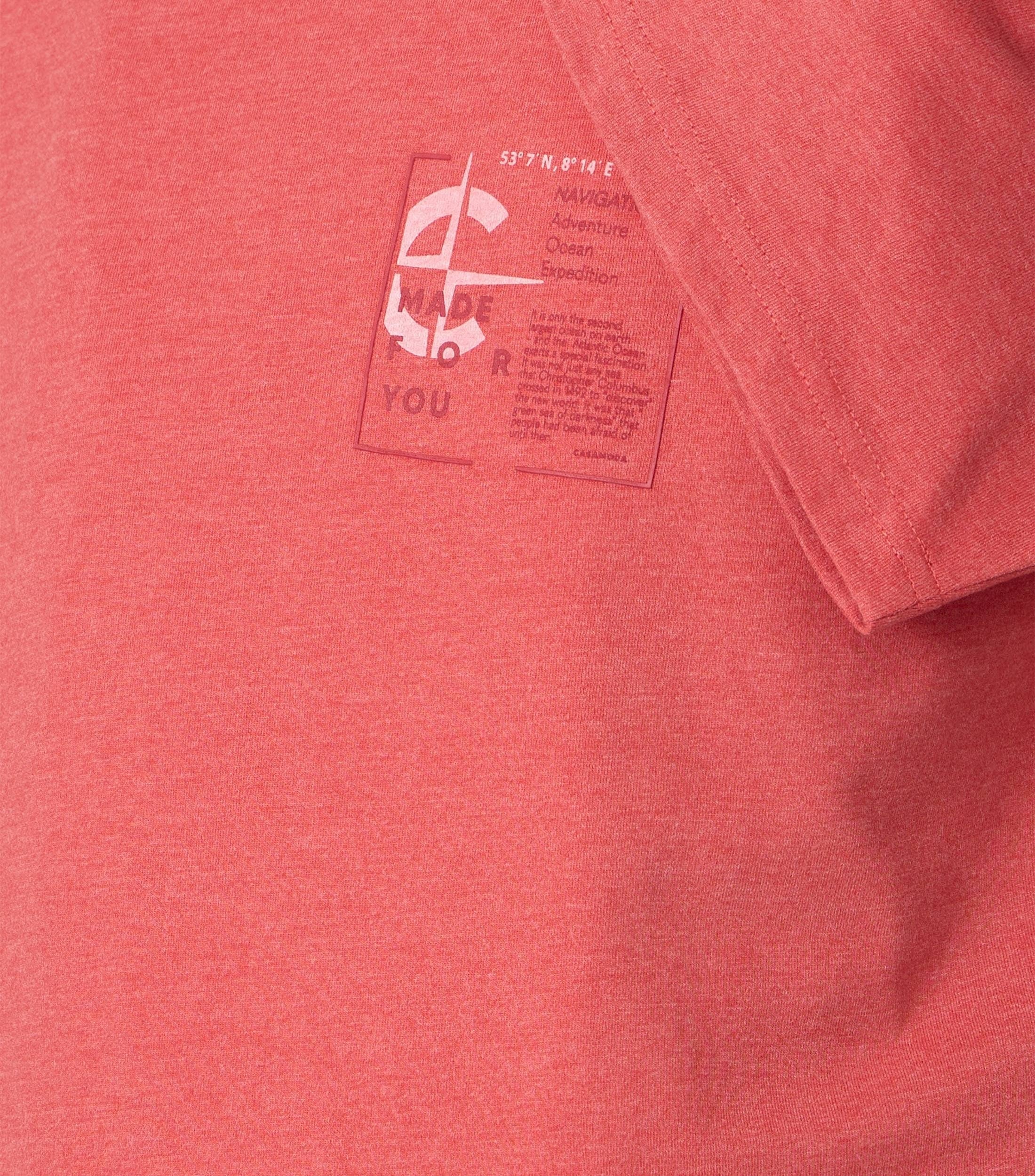 Casa Moda Herren T-Shirts kurz Rot