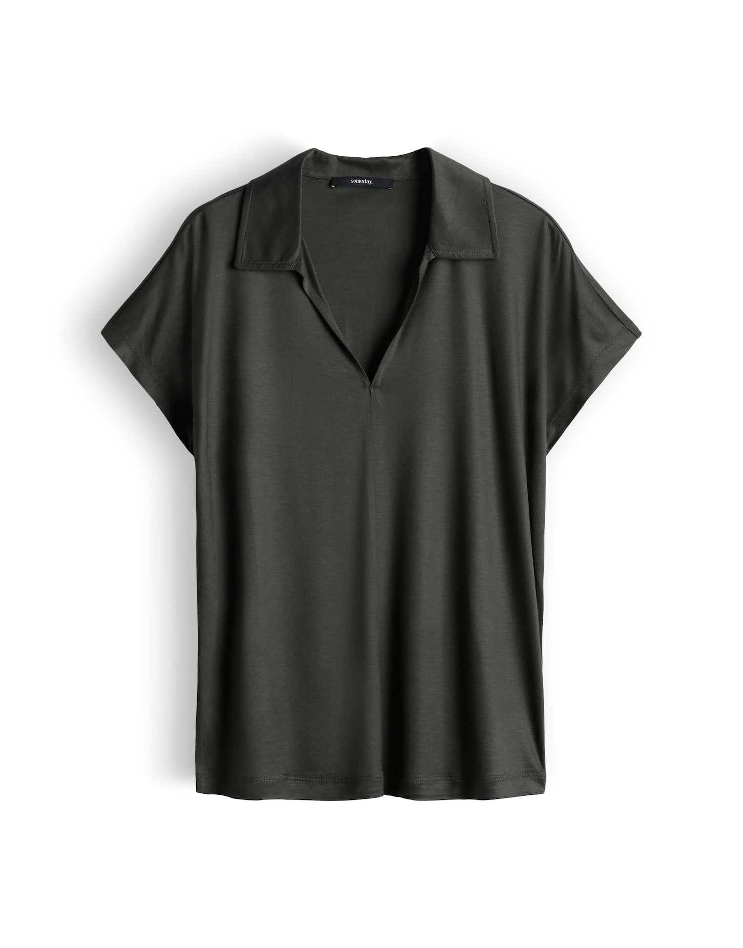 Someday Damen T-Shirts Midnight Olive