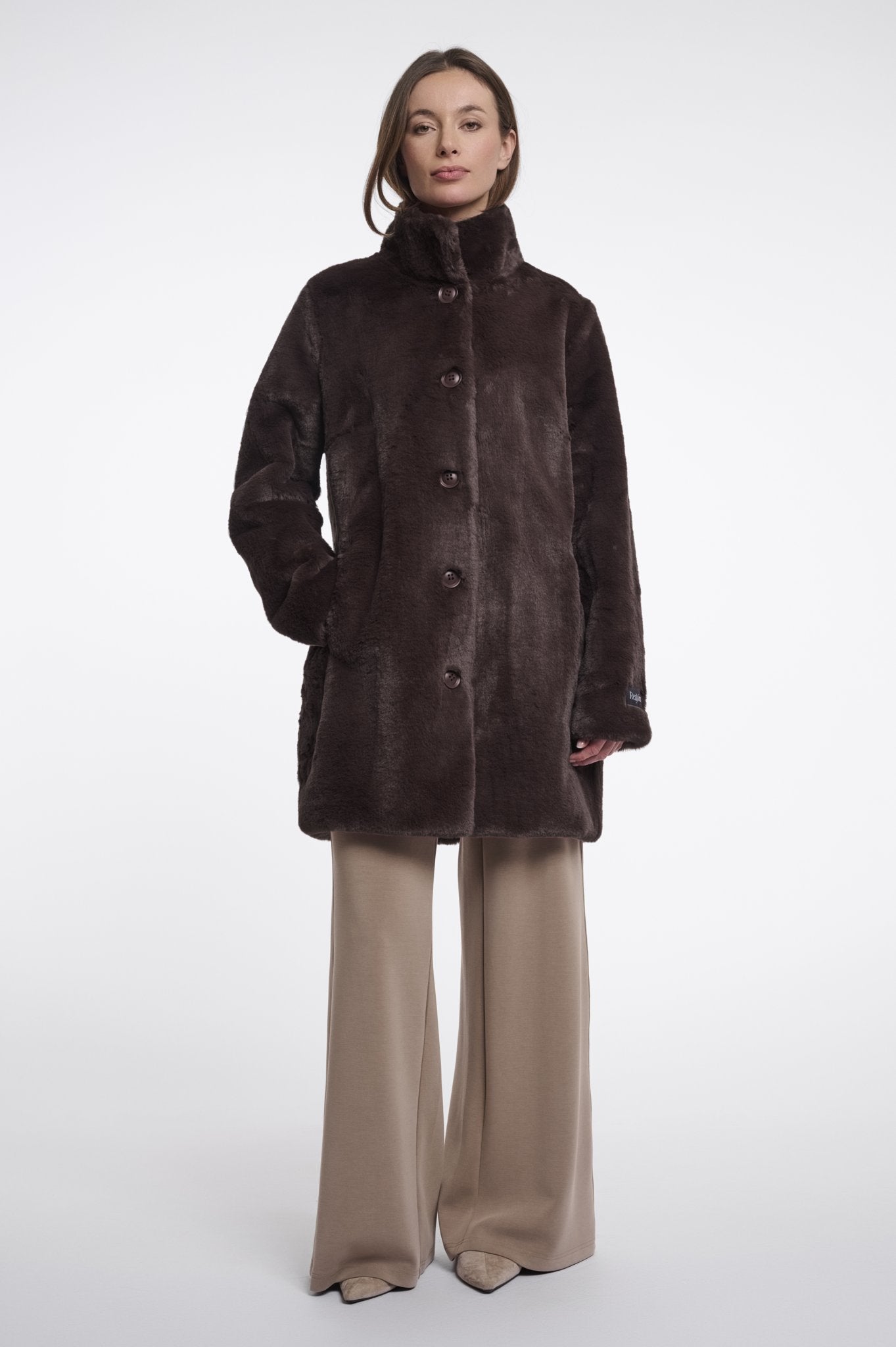 Rino & Pelle Damen Jacken Coffee Ro