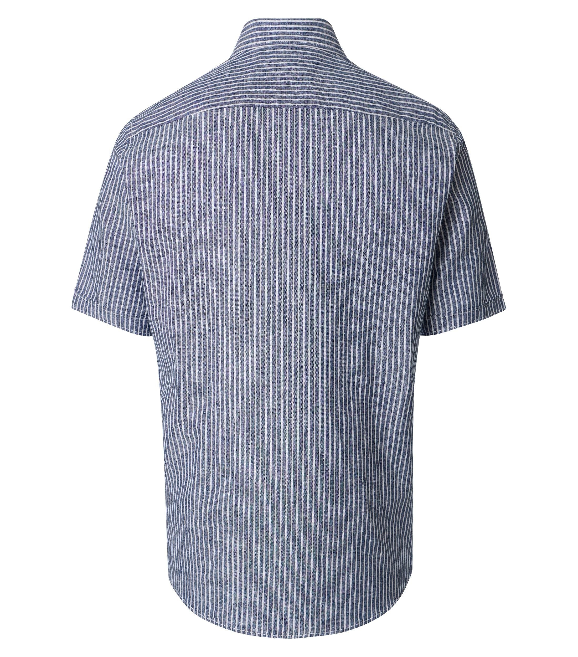 Casa Moda Herren Hemden kurz Blau