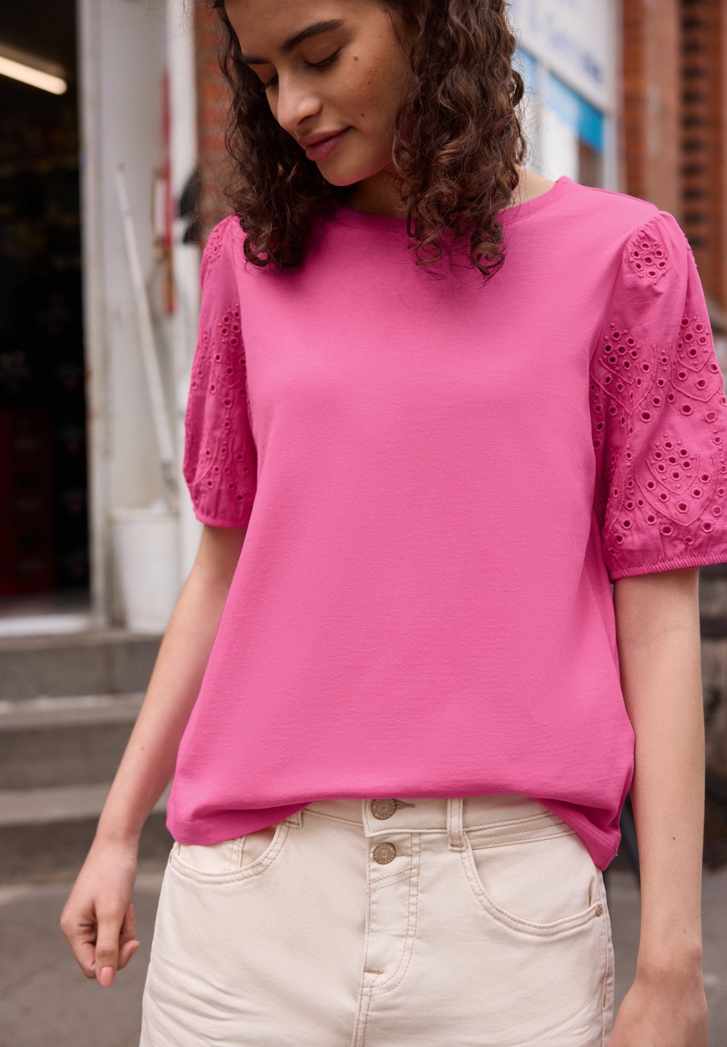 Street One Studio Damen T-Shirts Simply Pi