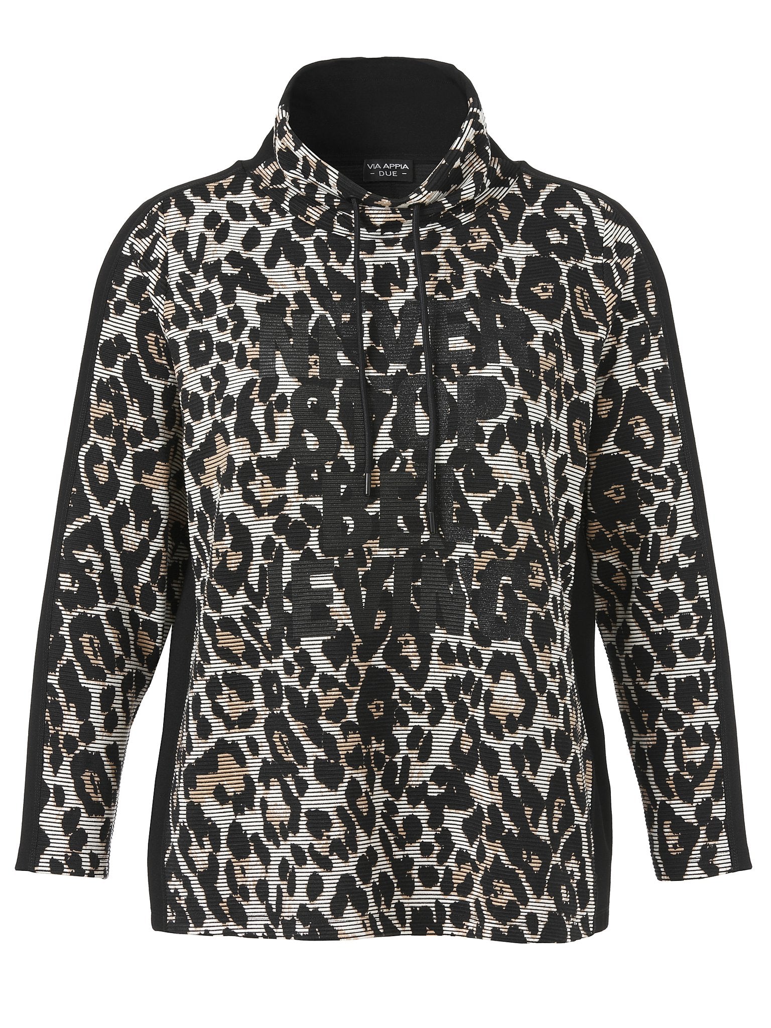 Via Appia Damen Sweatshirts Schwarz Mul