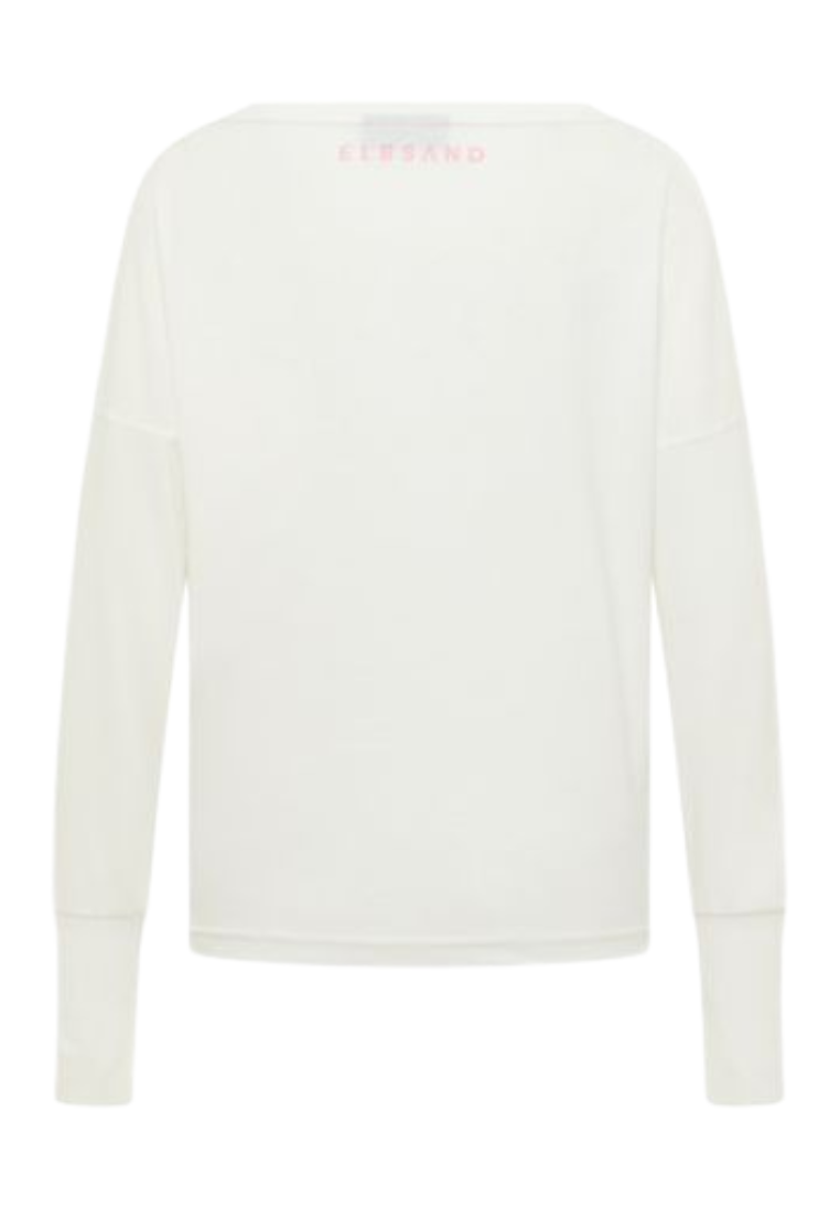 Elbsand Damen T-Shirts Cloud Whi