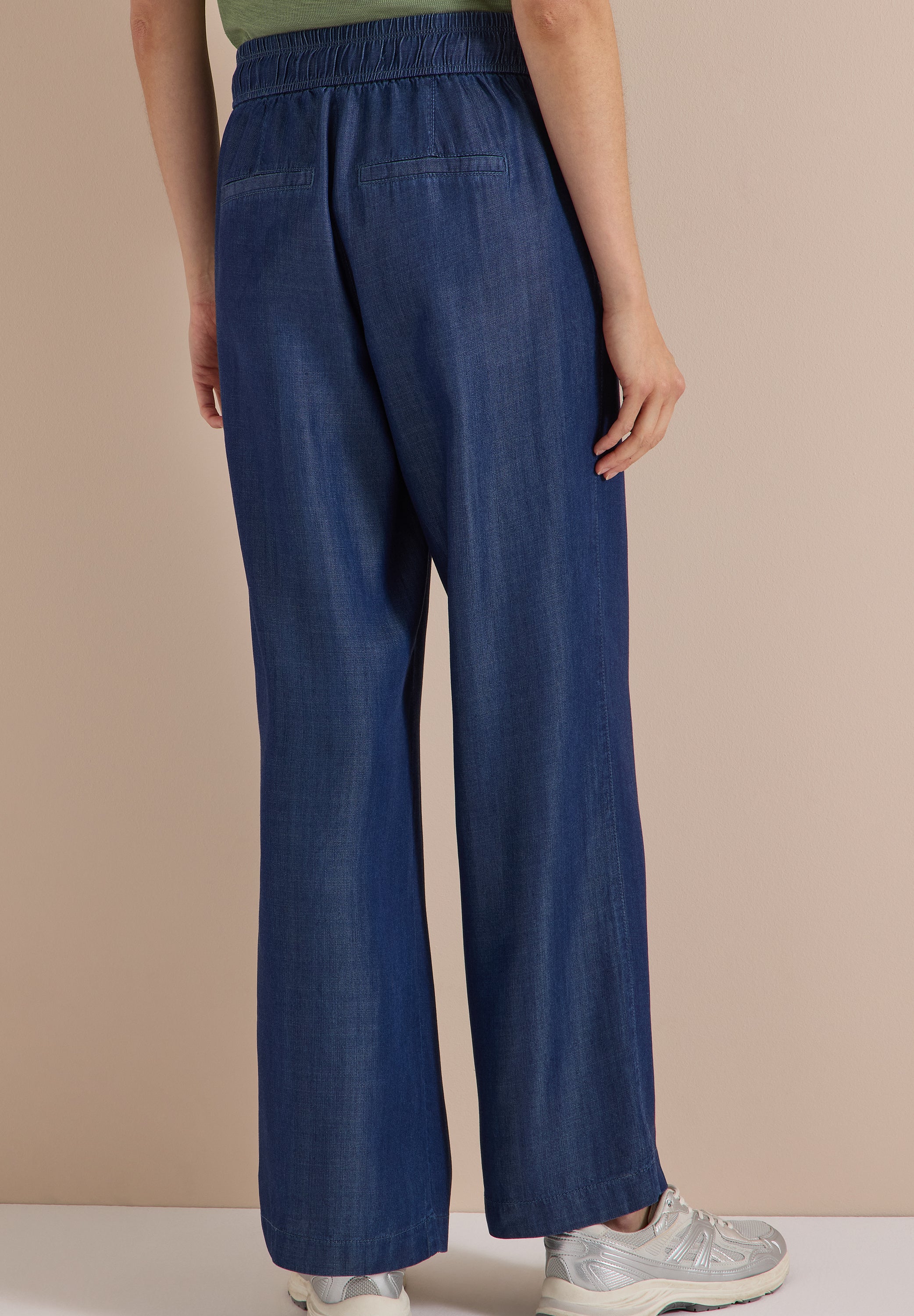 Cecil Damen Hosen Dark Blue