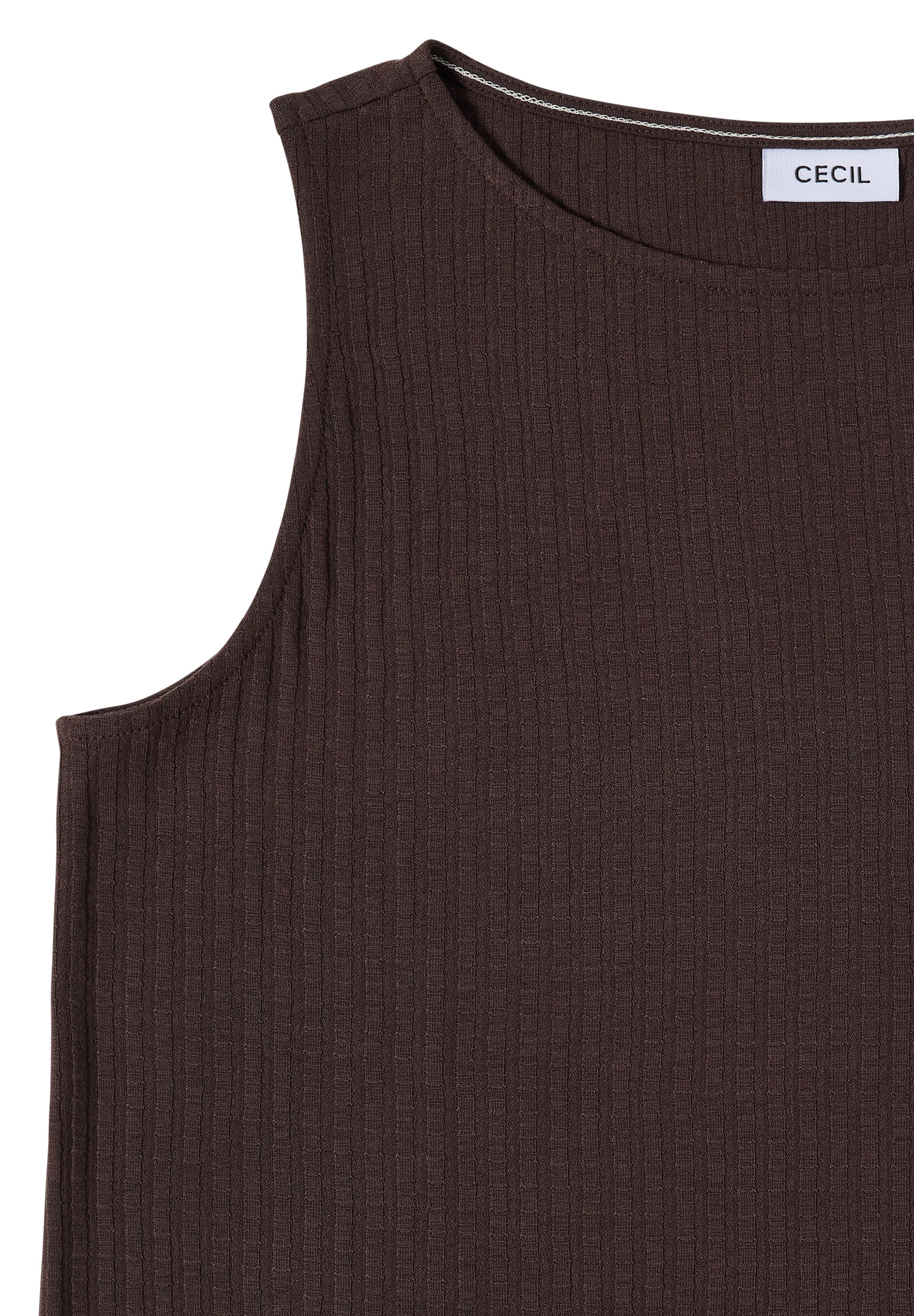Cecil Damen T-Shirts Brown Cac