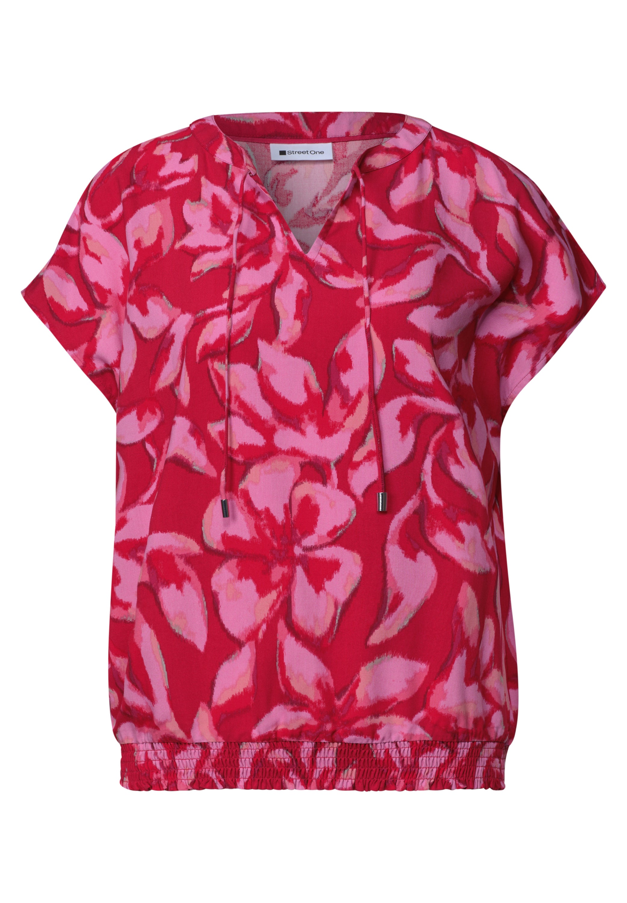 Street One Damen Blusen Salsa Red