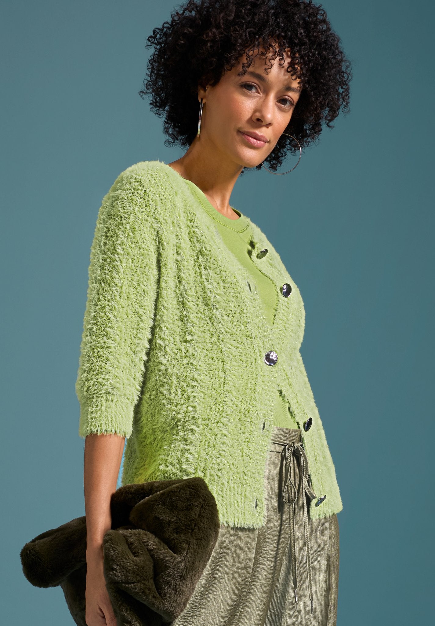 Bianca Damen Pullover Artichoke