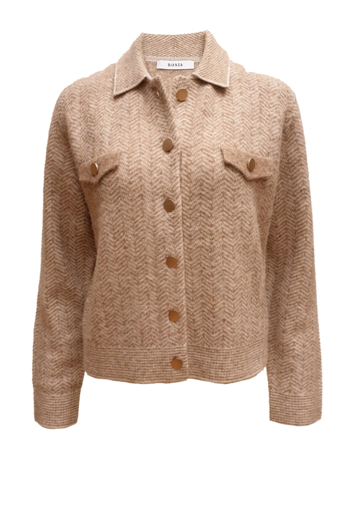 Bianca Damen Pullover Brown Mix