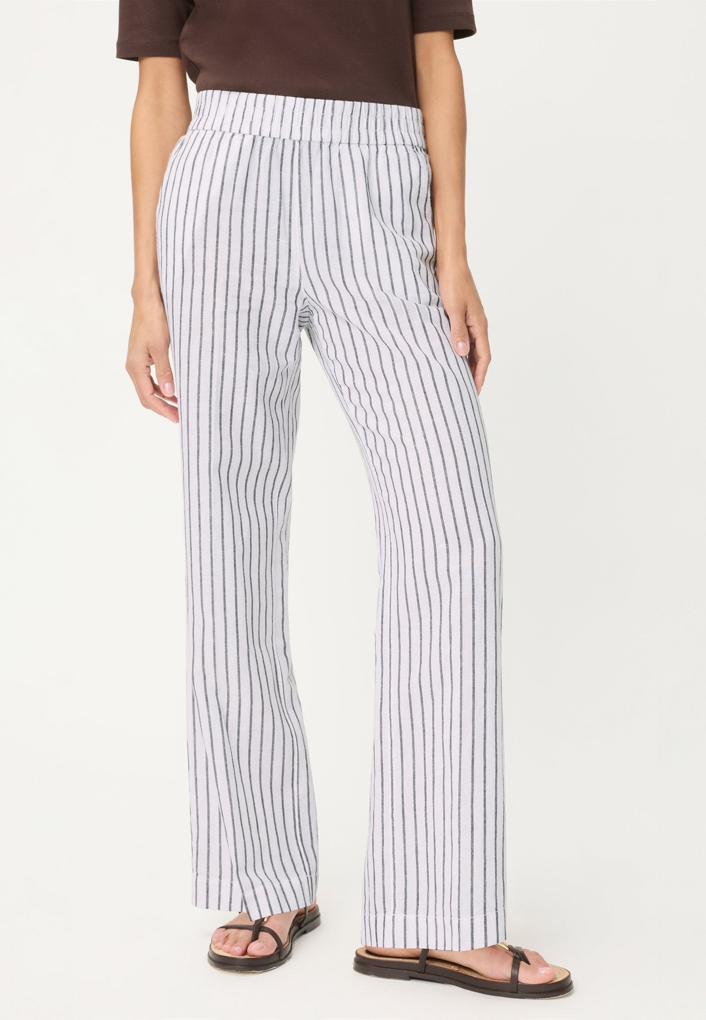 Olsen Damen Hosen Dark Brow