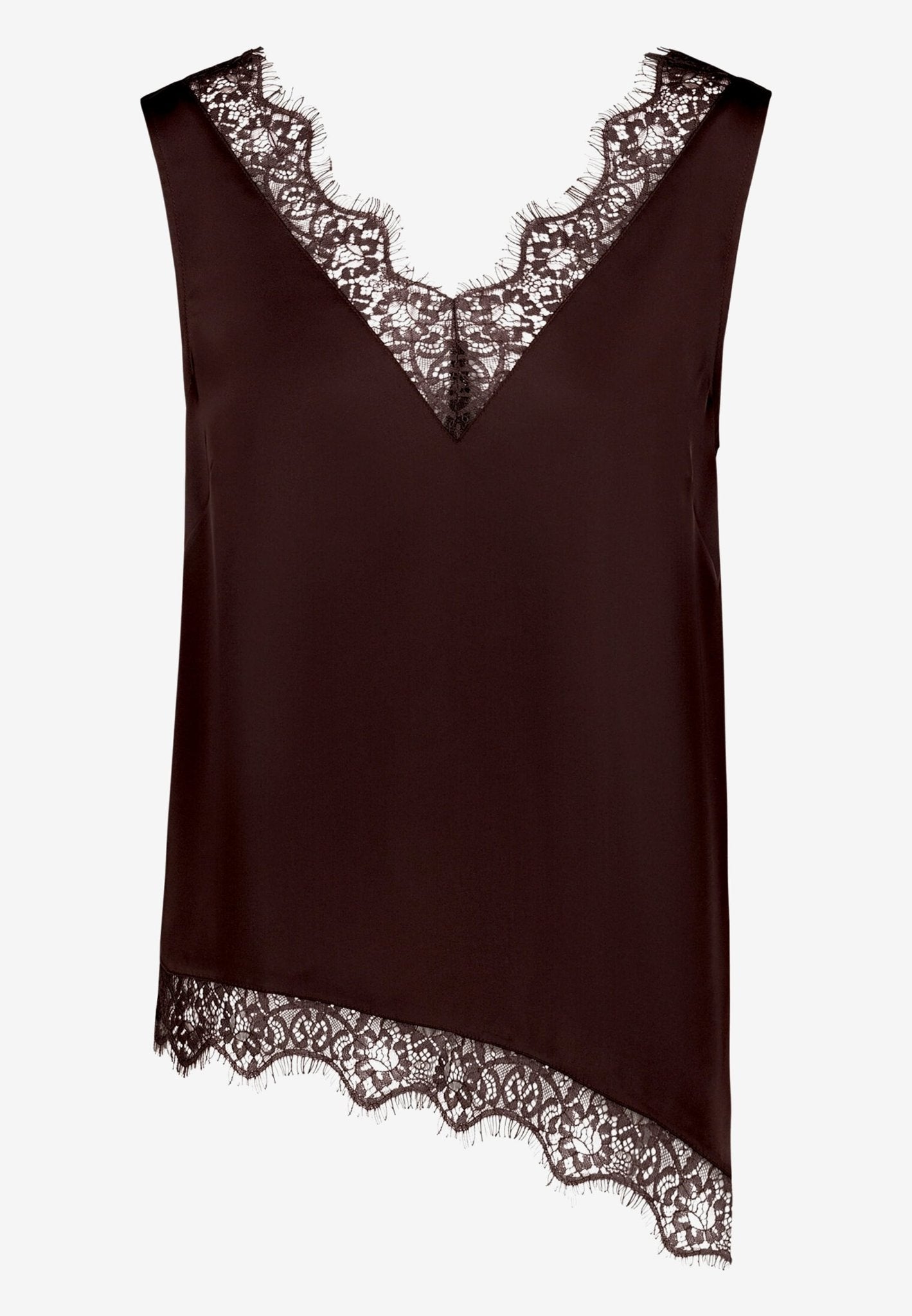 Zero Damen Blusen Chocolate Plum