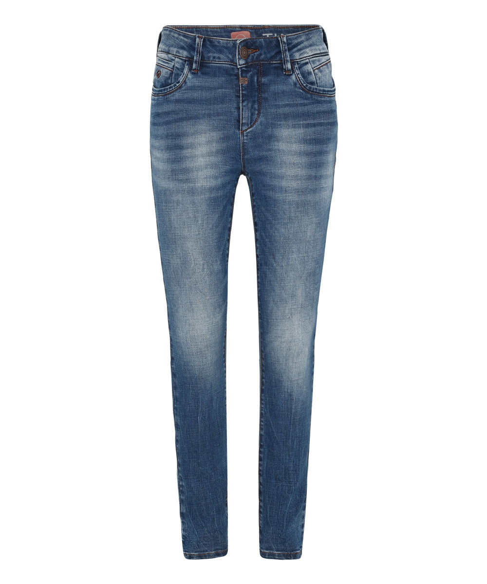 Timezone Damen Jeans Ocean Blue