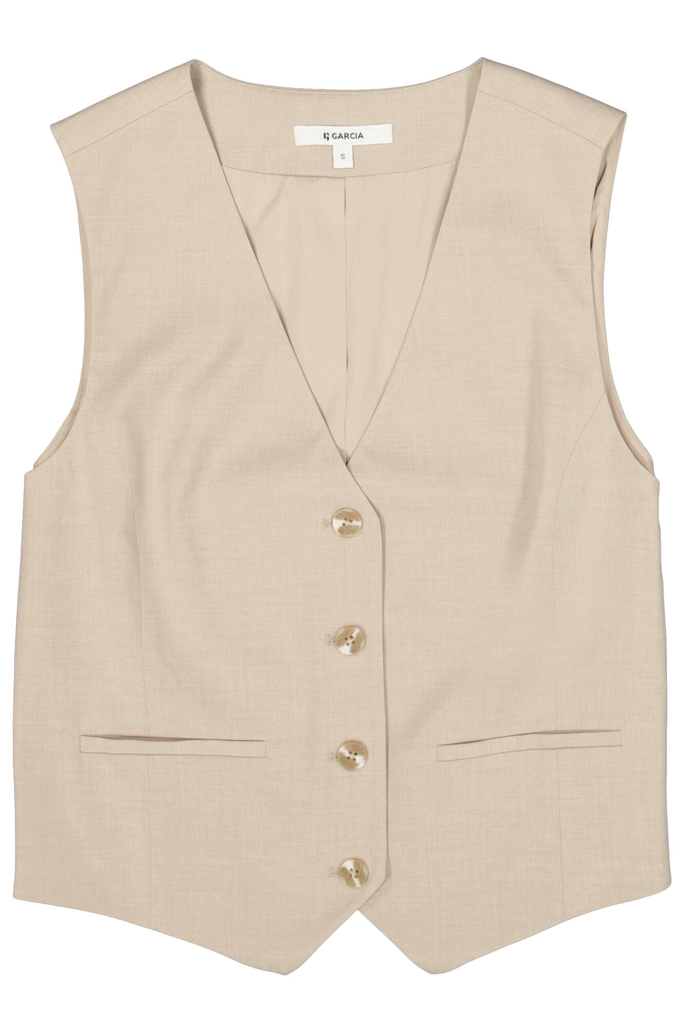 Garcia Damen Blazer Salt Sand