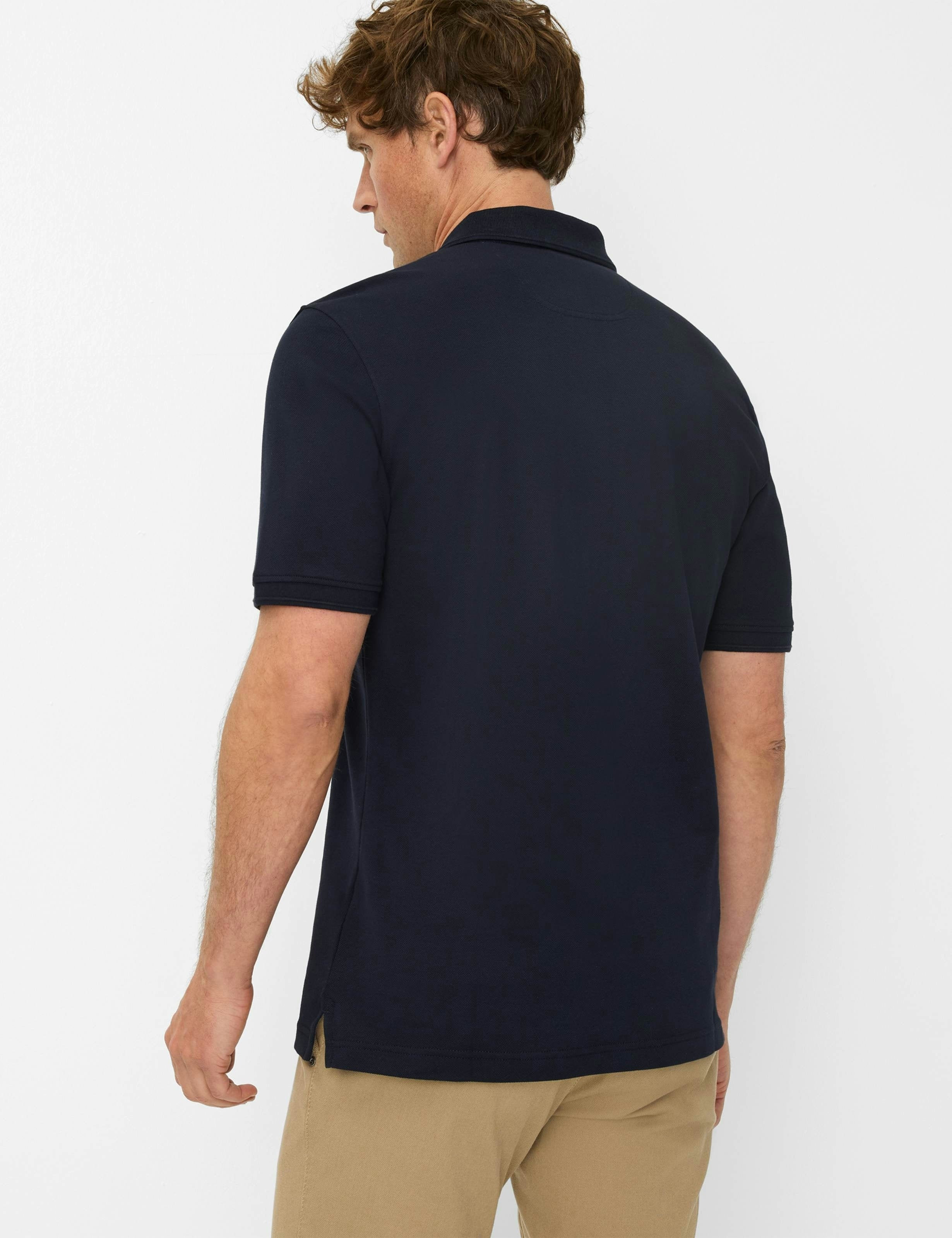 Brax Herren Polo-Shirts Navy
