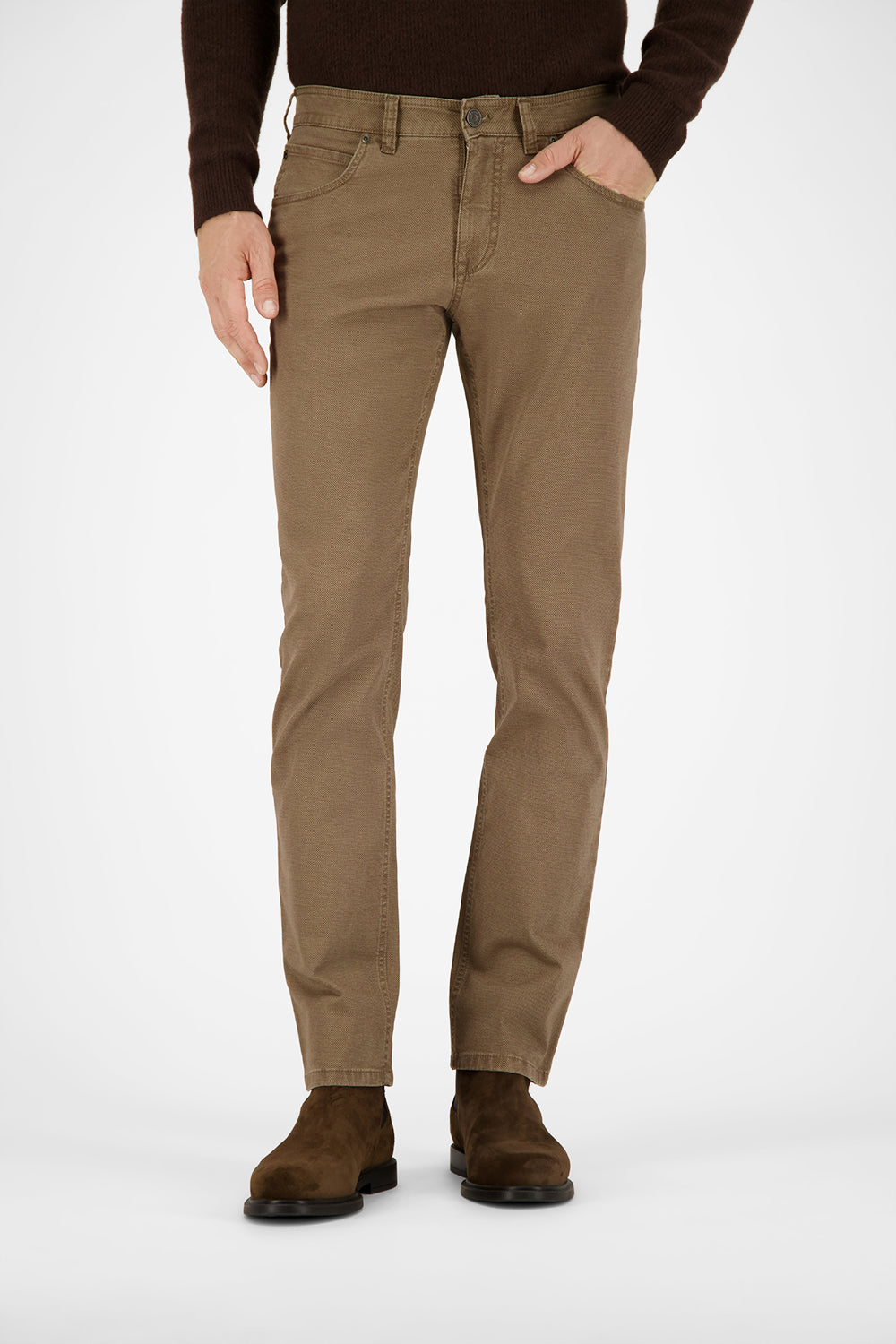Gardeur Herren Hosen Sand