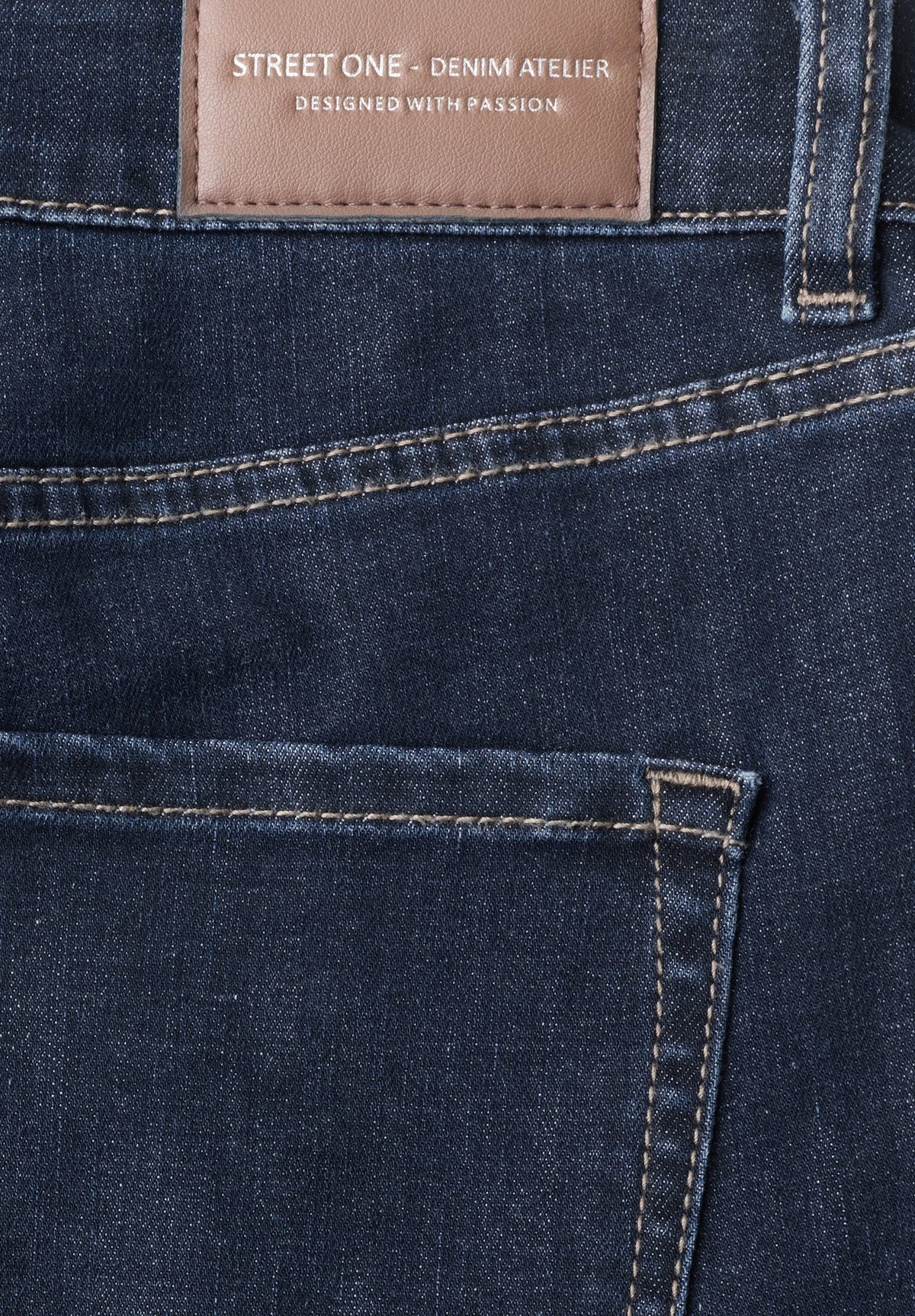 Street One Damen Hosen Dark Blue