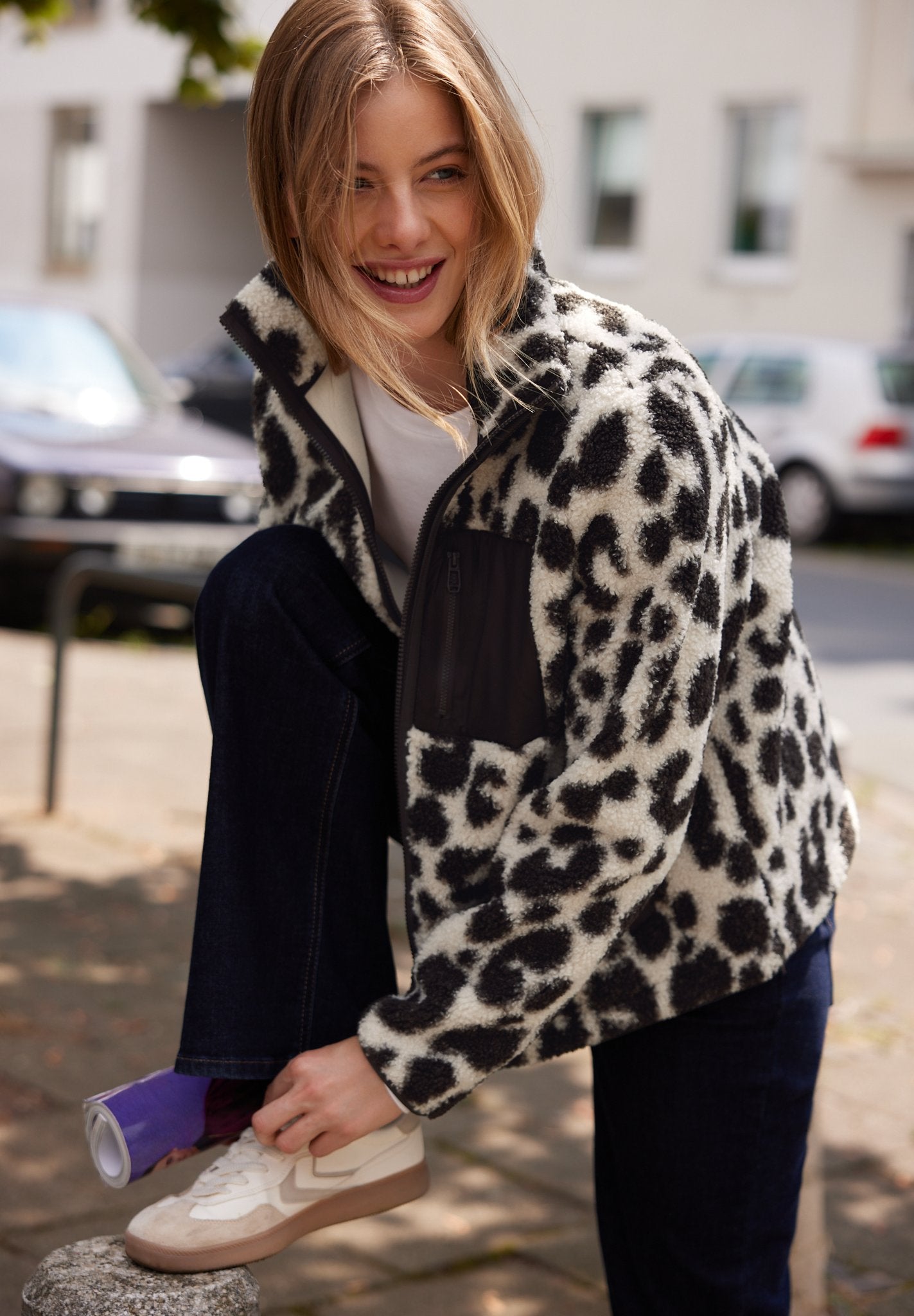 Street One Studio Damen Blazer Creamed S