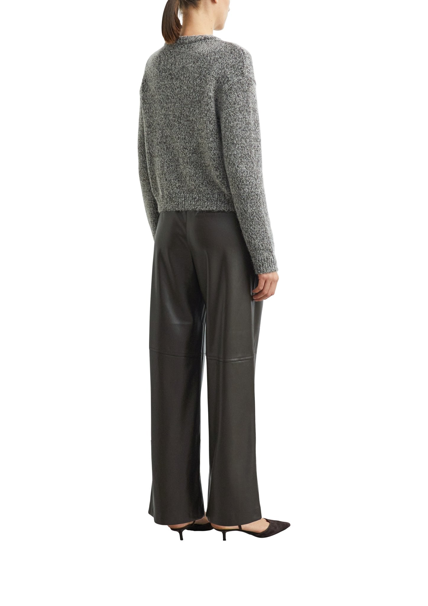Comma Damen Hosen Brown