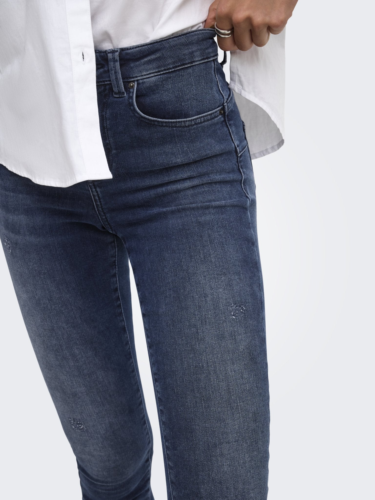 only Damen Jeans Blue Black Deni