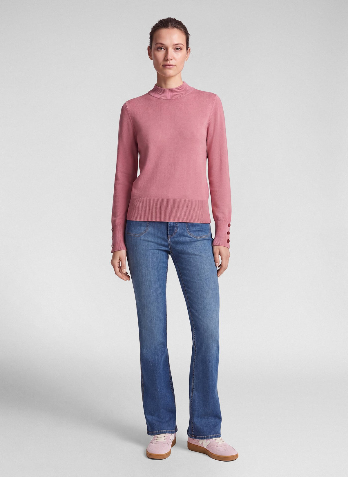Rabe Damen Pullover Malve