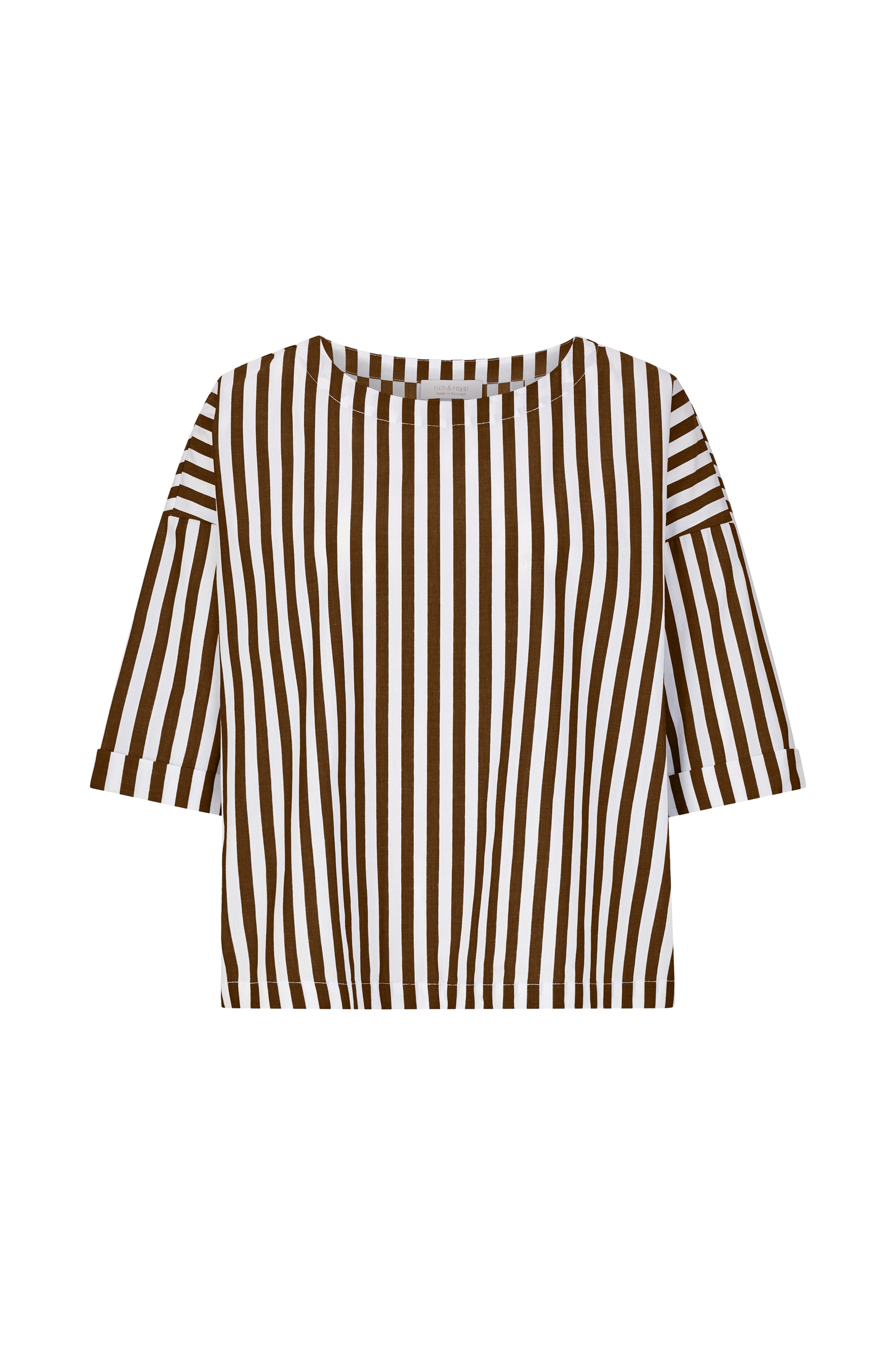 Rich & Royal Damen Blusen Coconut Bark