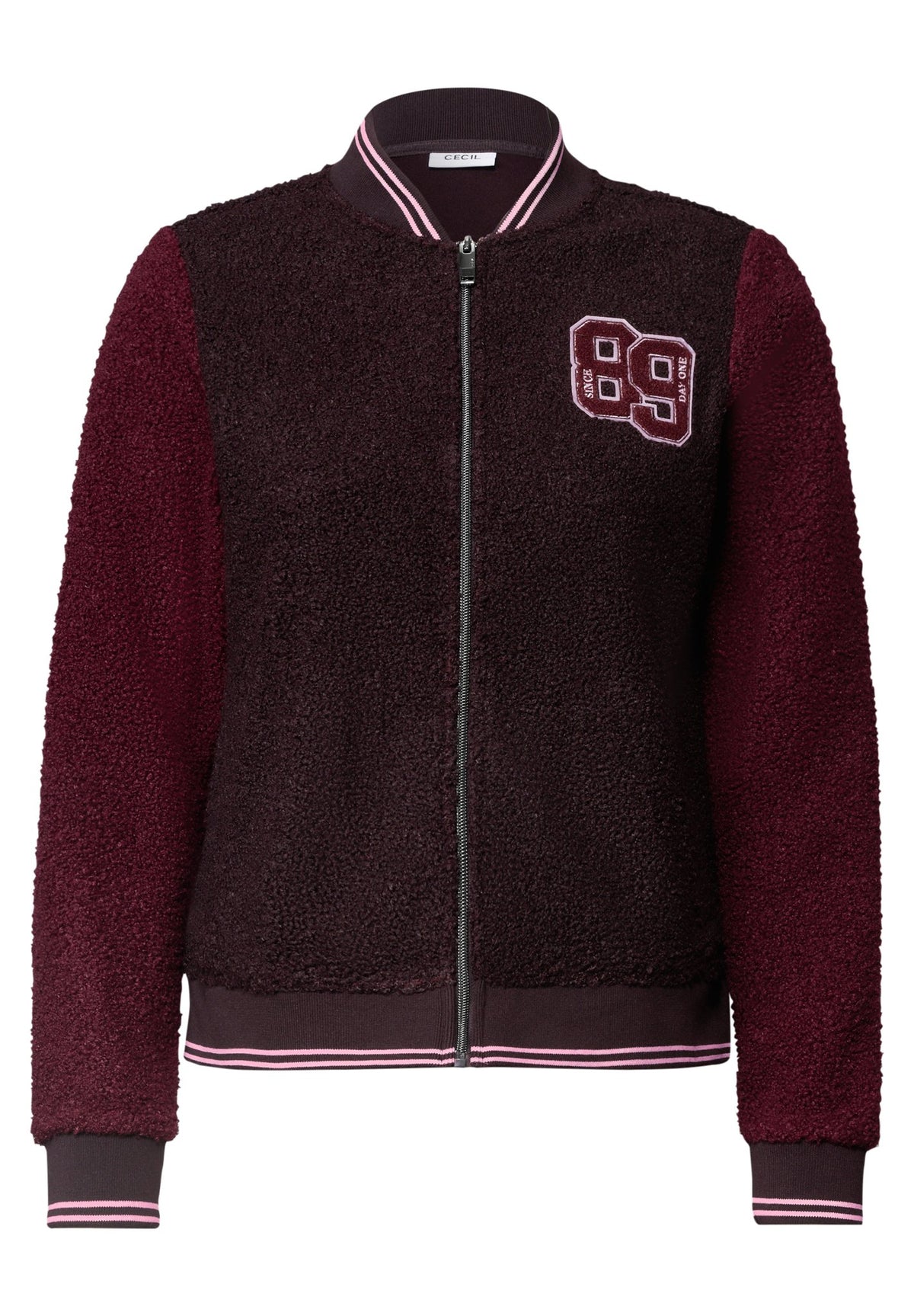 Cecil Damen T-Shirts Berry Red