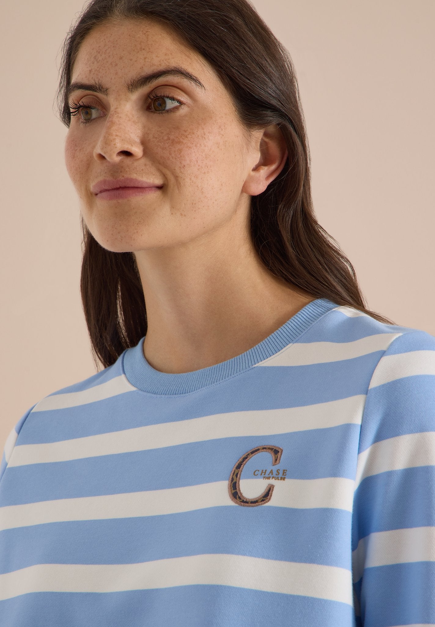 Cecil Damen Pullover Easy Blue