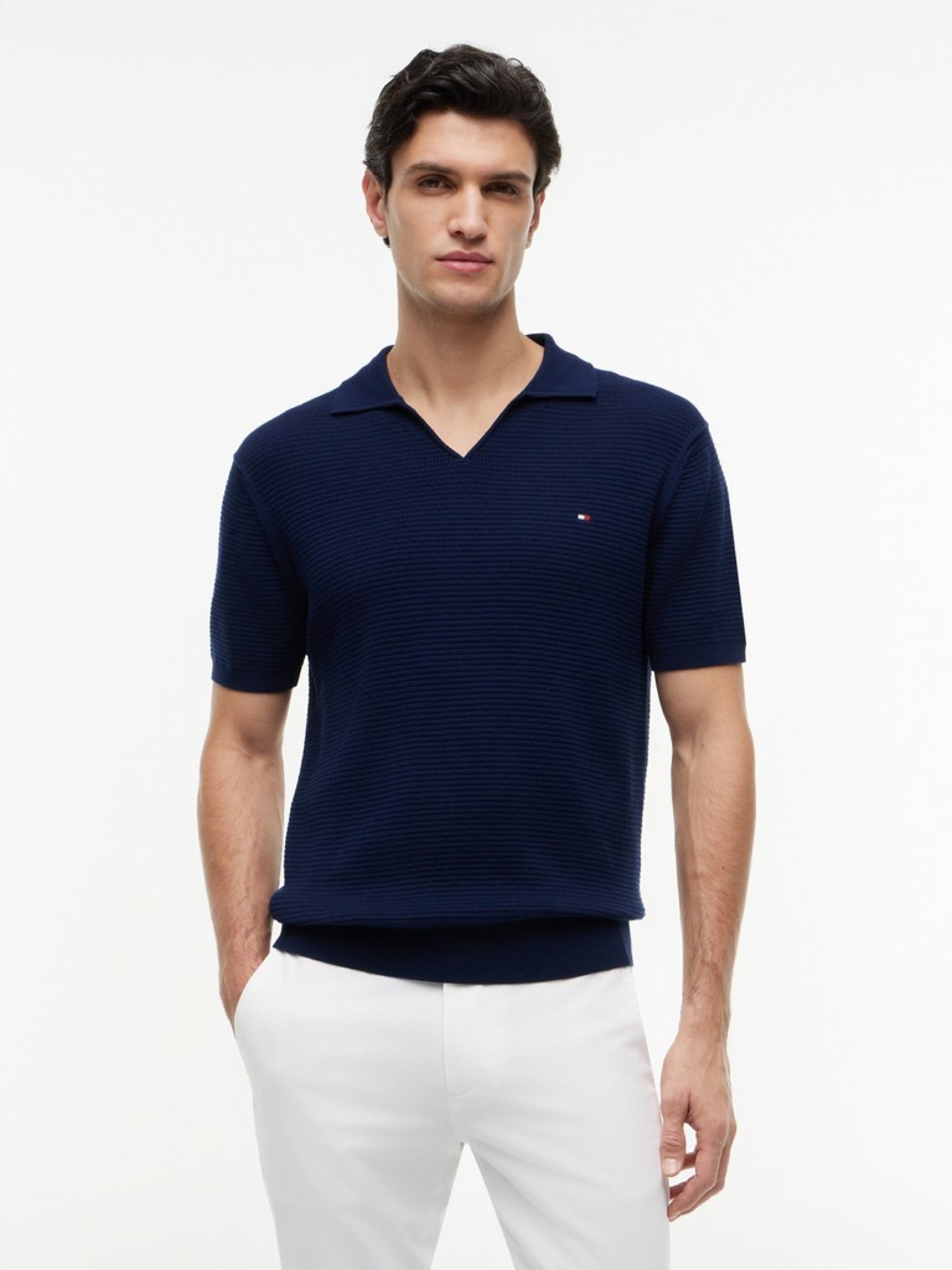 Tommy Hilfiger Herren Pullover Dcc Blue