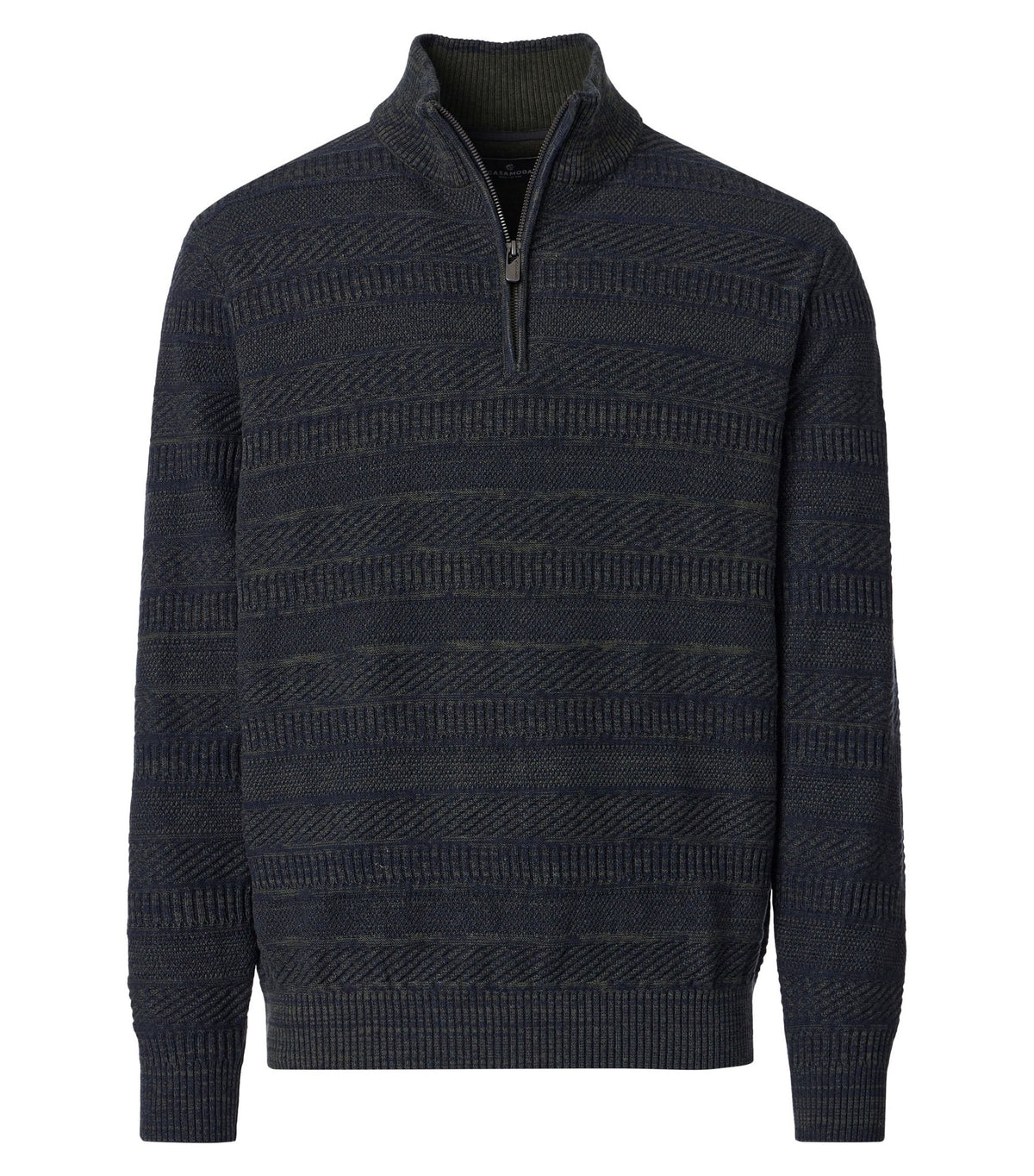 Casa Moda Herren Pullover Gruen