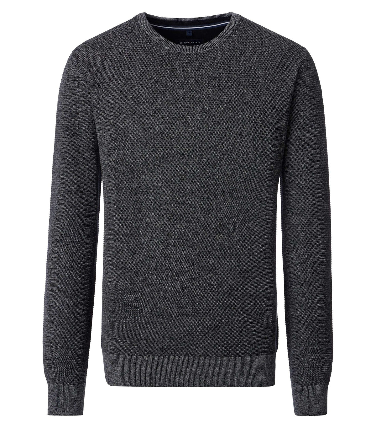Casa Moda Herren Pullover Anthrazit